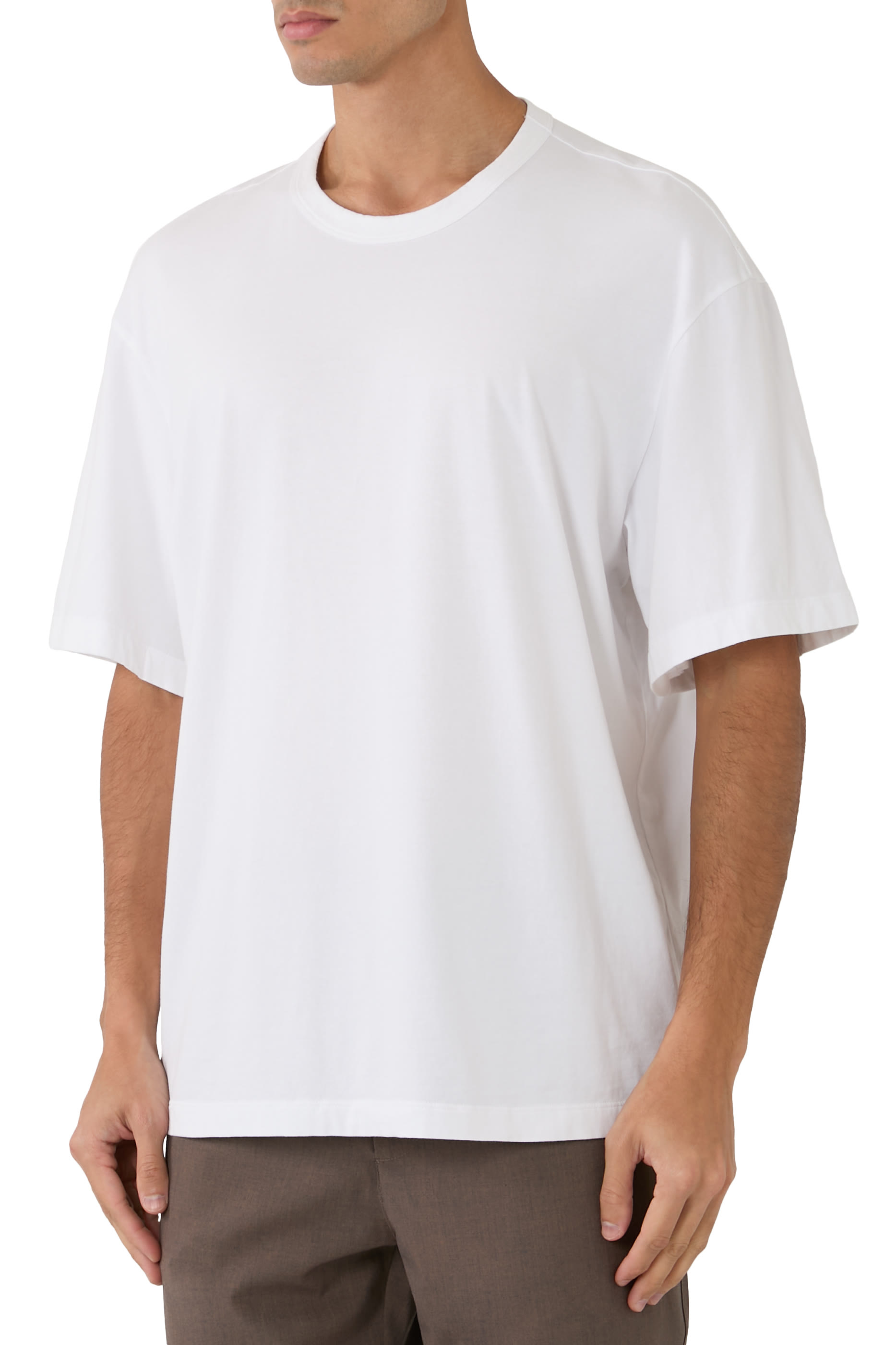 Heavy Luxe Jersey Oversized Crew 