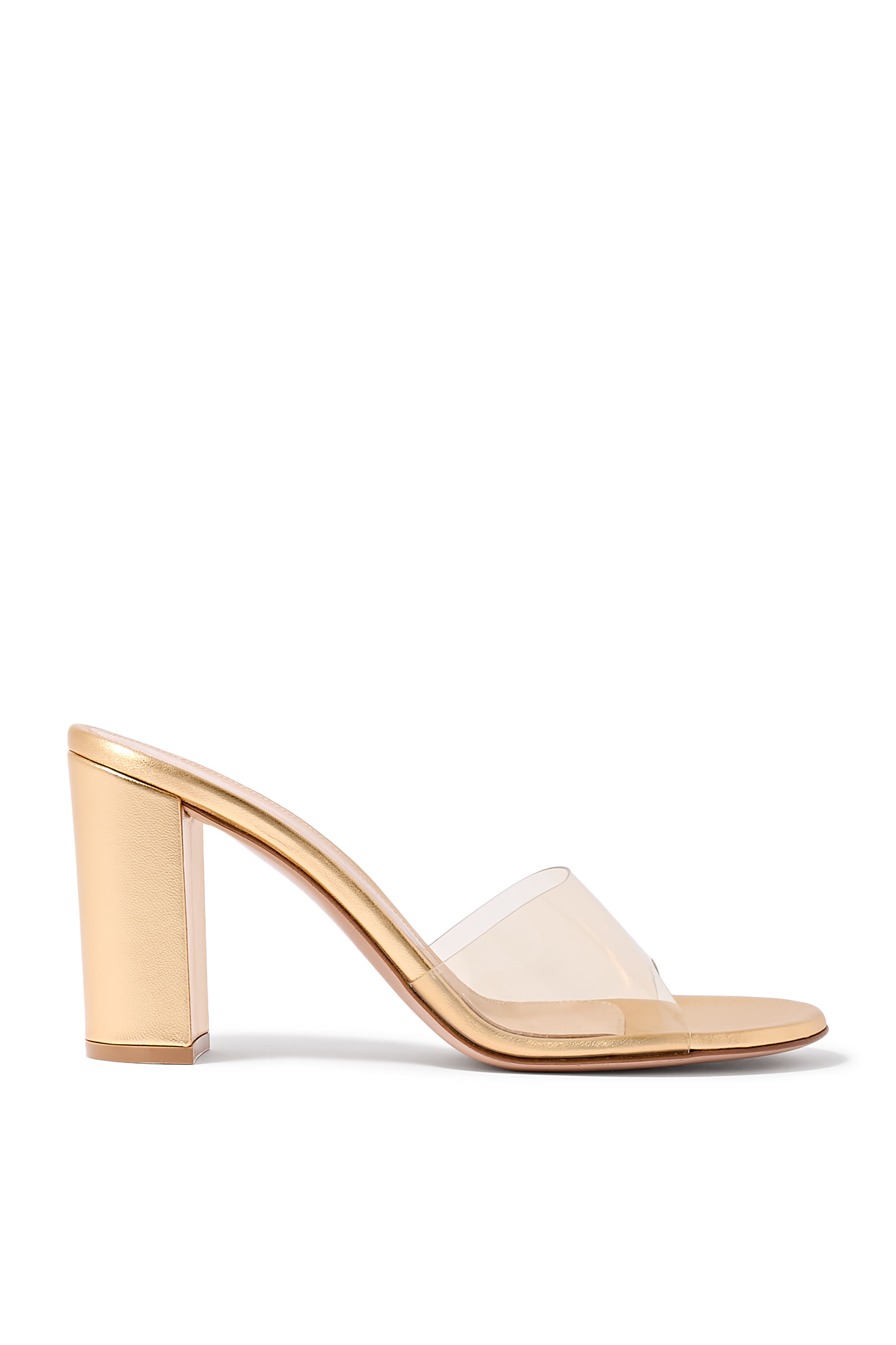 Plexi 85 Block Heel Mules