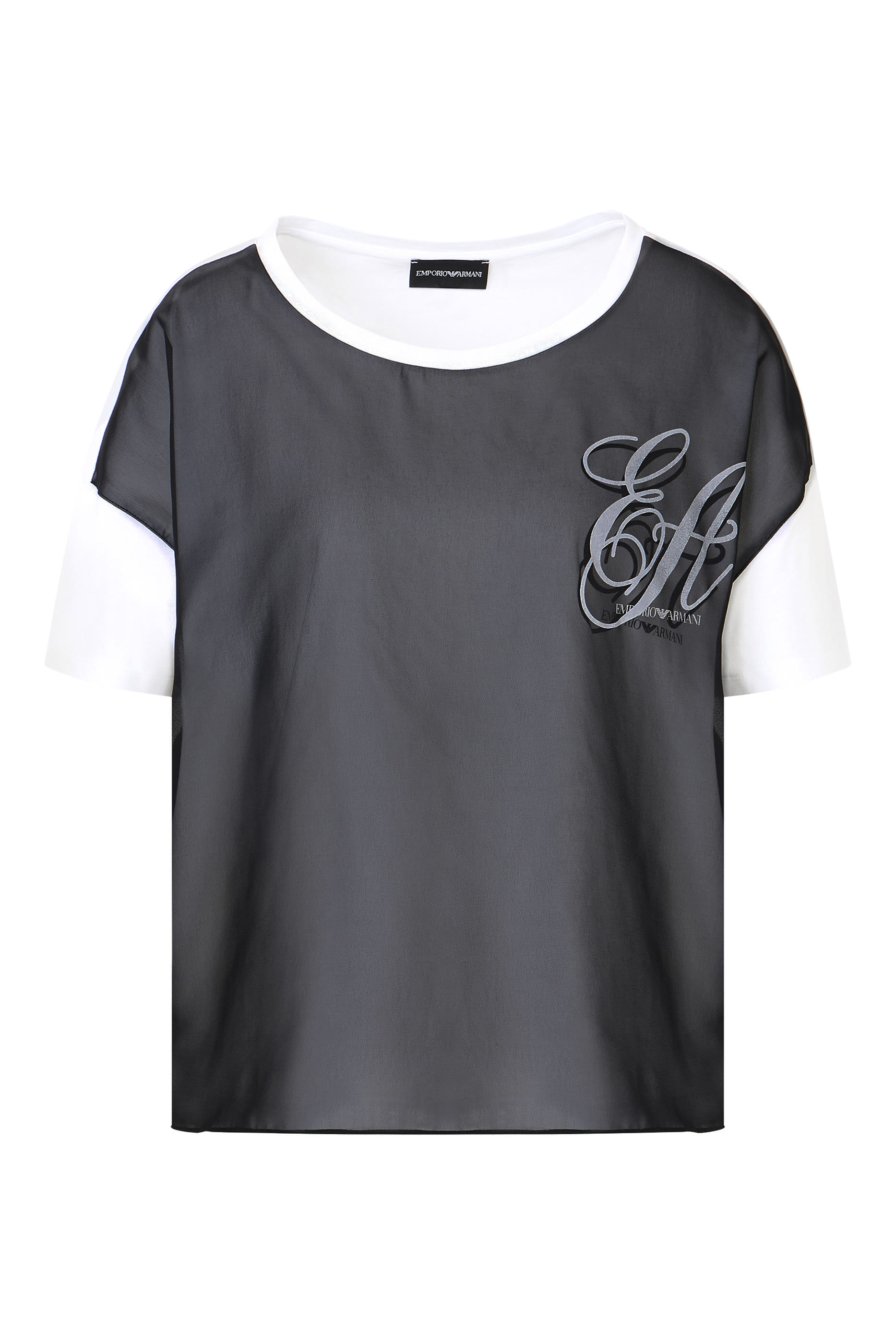 ASV Jersey T-Shirt with Chiffon Insert and EA Logo