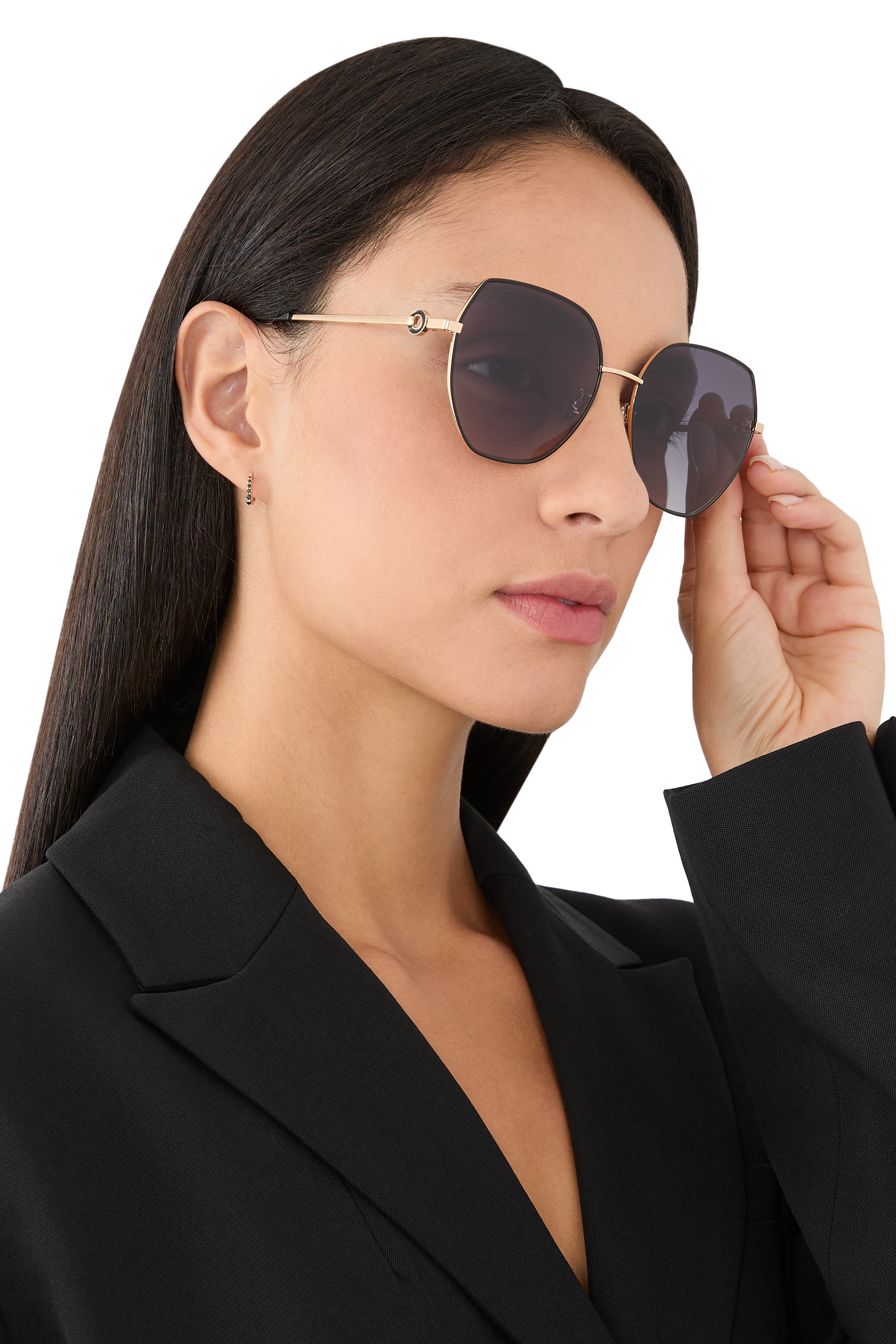 Logo Round Sunglasses