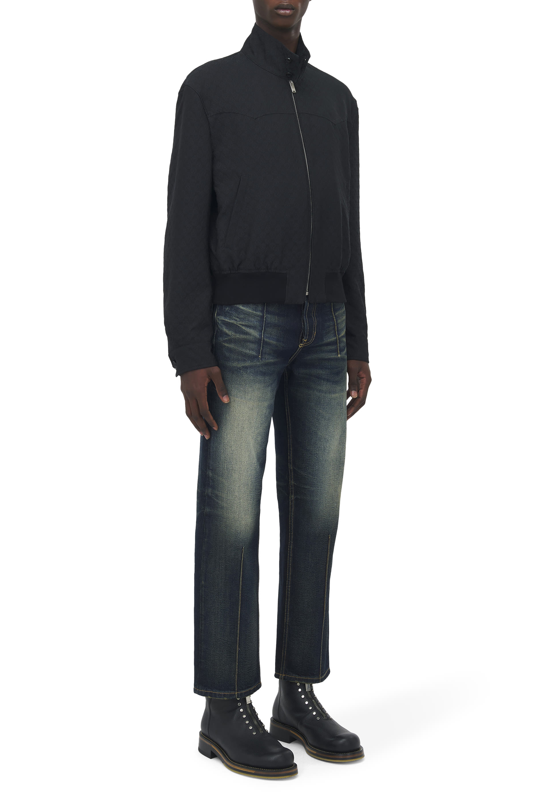 Cropped Harrington Jacket