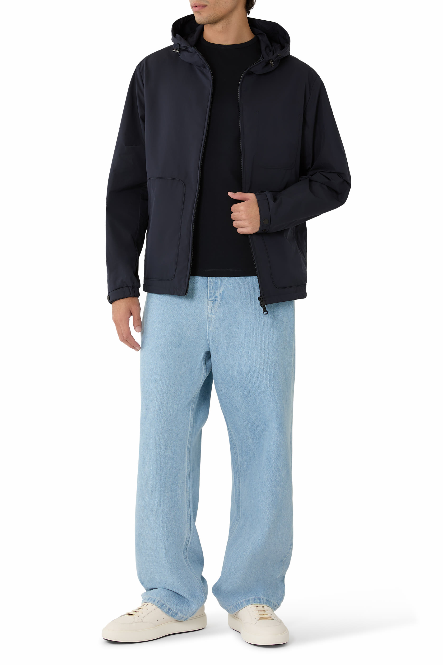 Bouisse Hooded Windbreaker