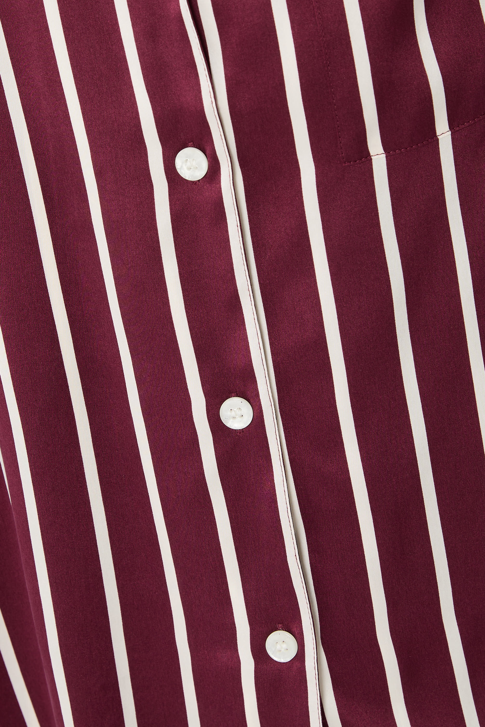 Inez Washable Silk Printed Long PJ Set