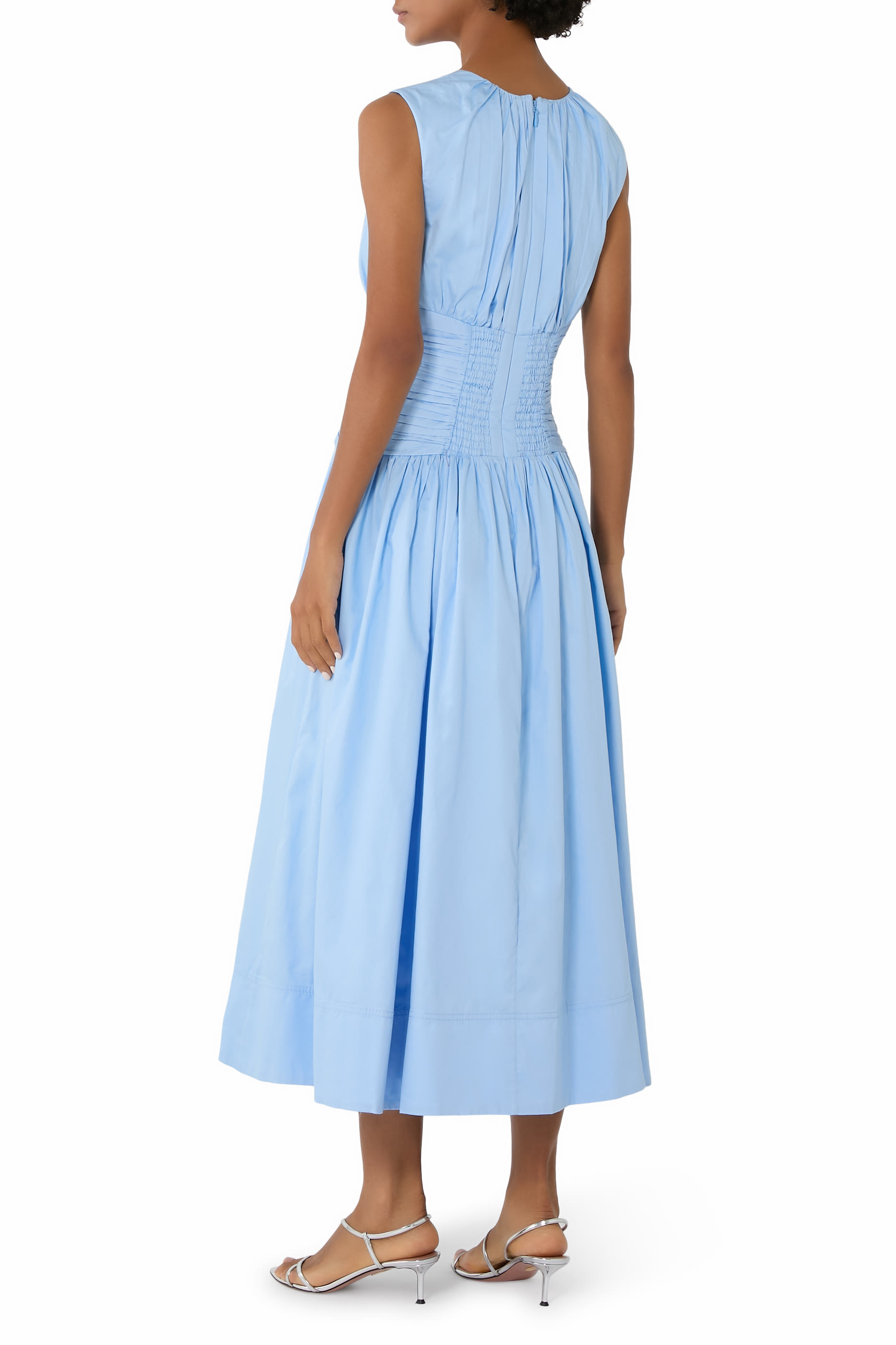 Agatha Knot Waist Midi Dress 