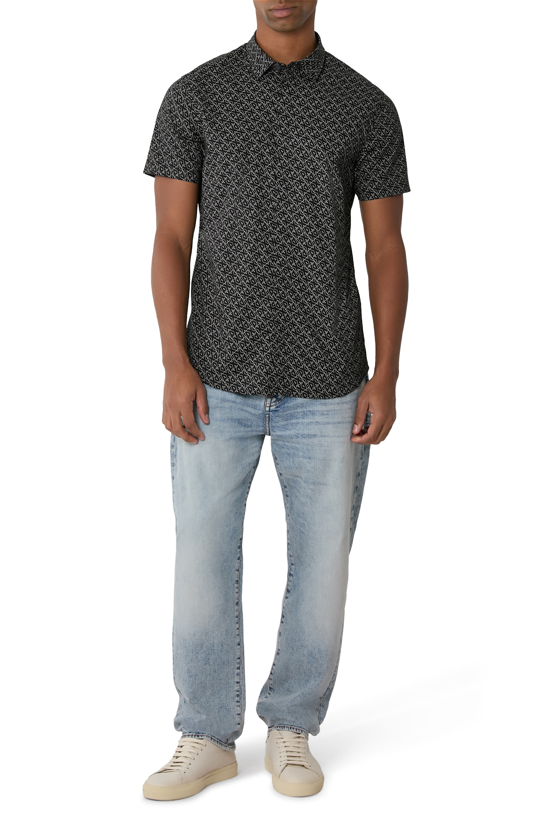 Slim Fit Short Sleeve Shirt