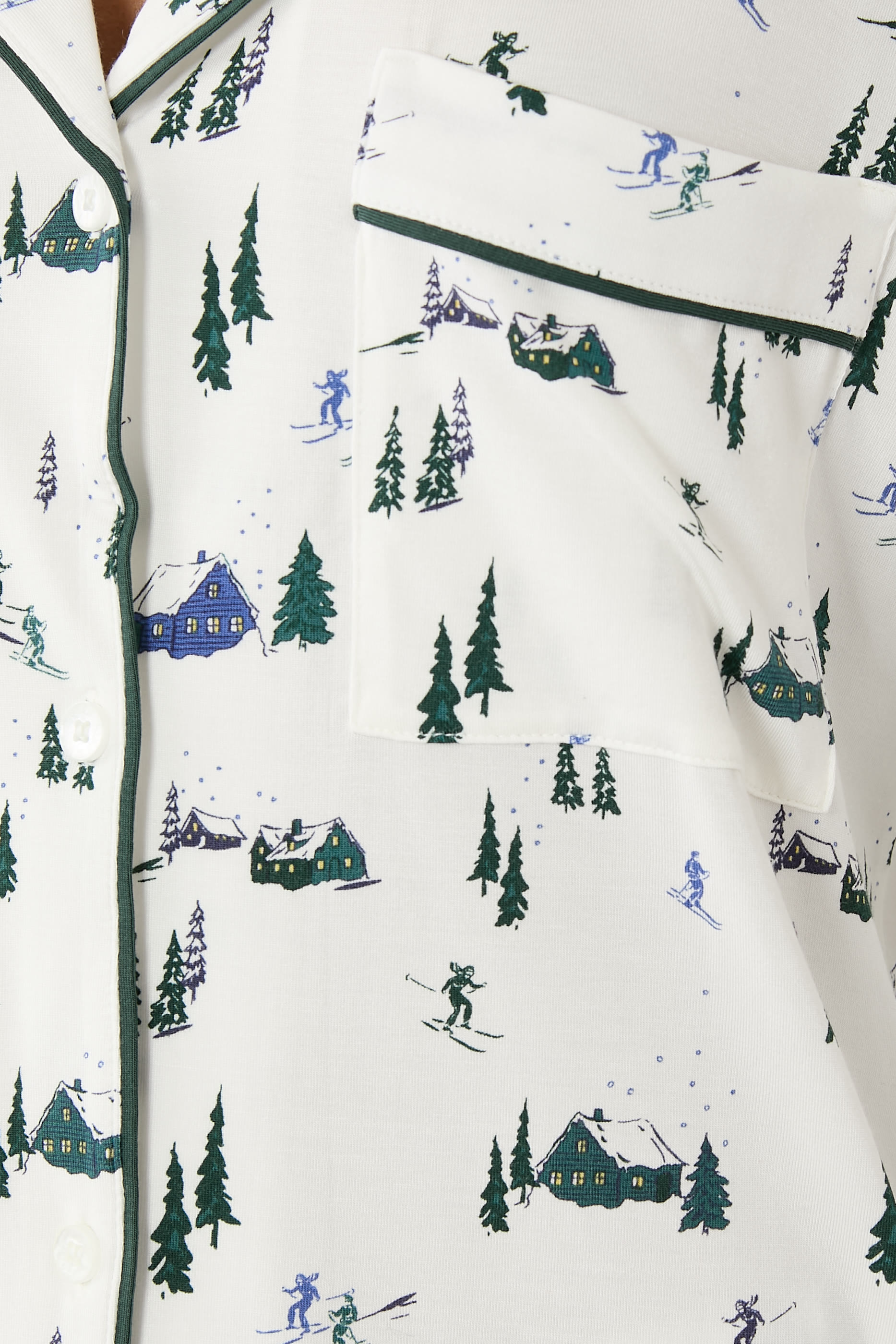 Gisele Printed TENCEL&trade; Modal Long Pajama Set