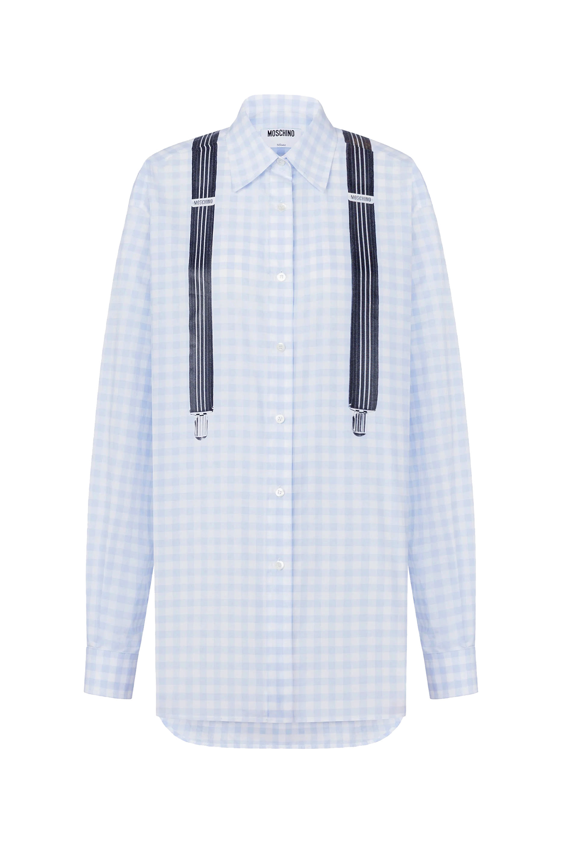  Printed Cotton Vichy Shirt