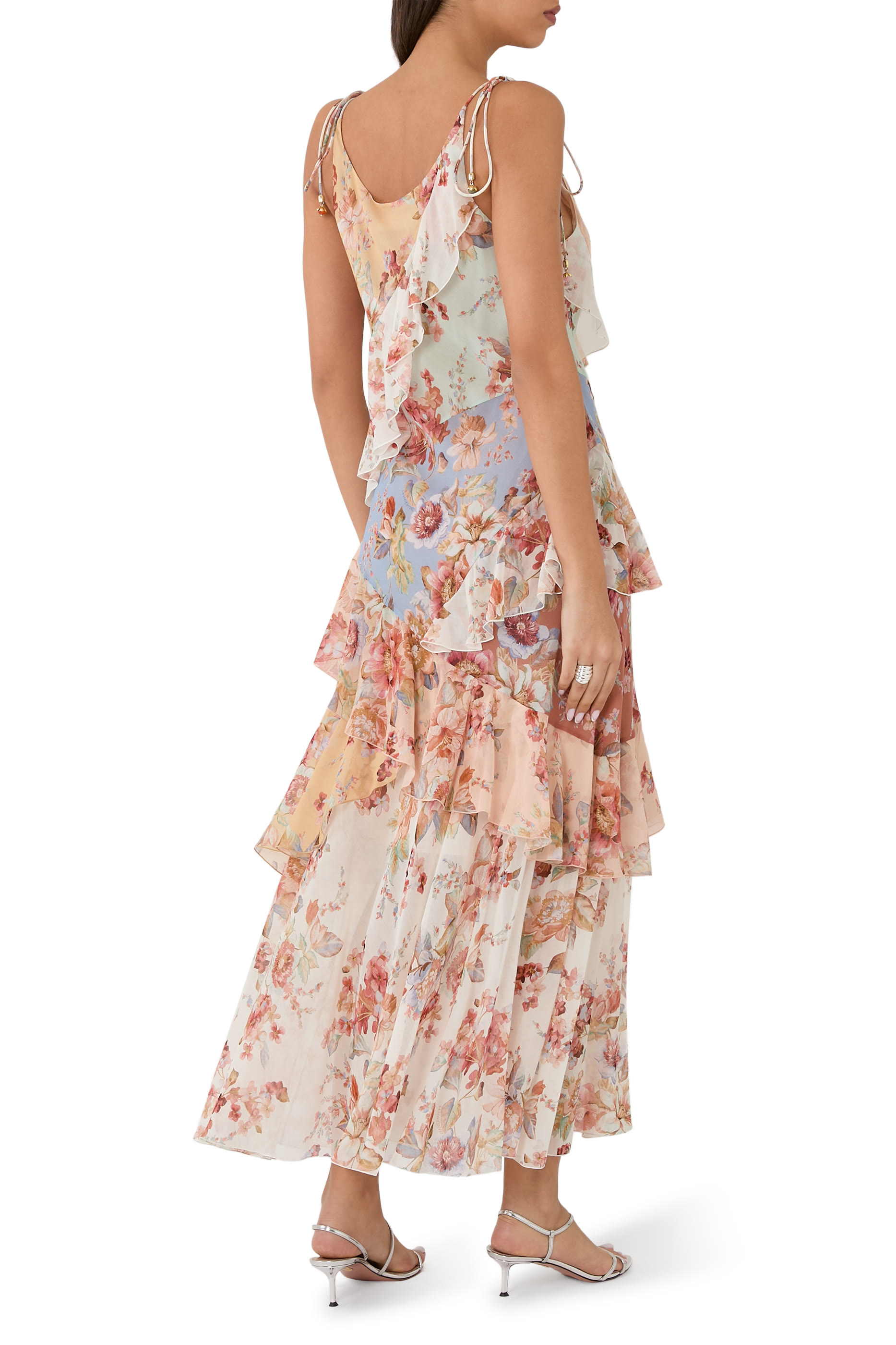 Awaken Frilled Slip Dress 