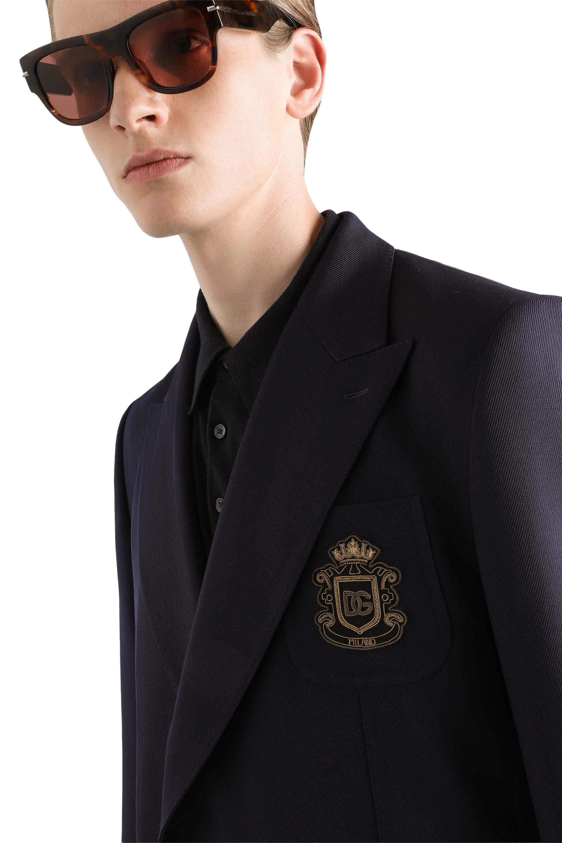 Double-Breasted Portofino Wool Jacket