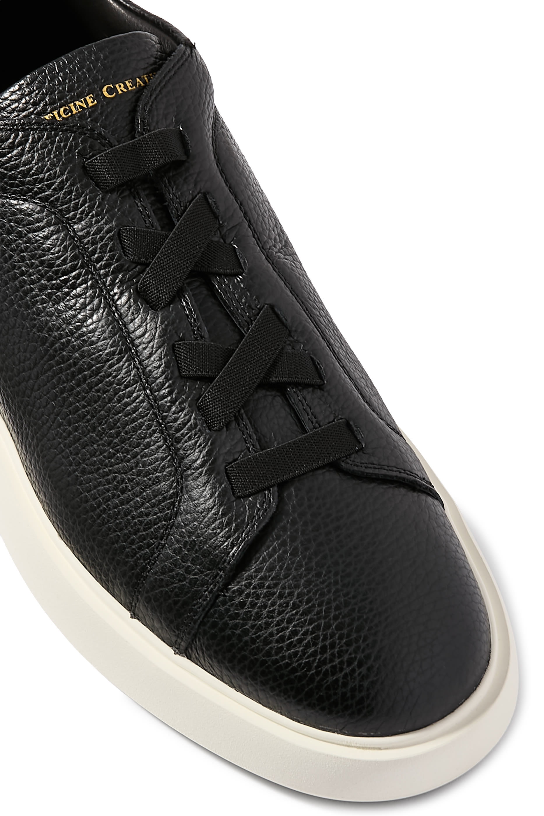  SLOUCH 001 Leather Low Top Sneakers 