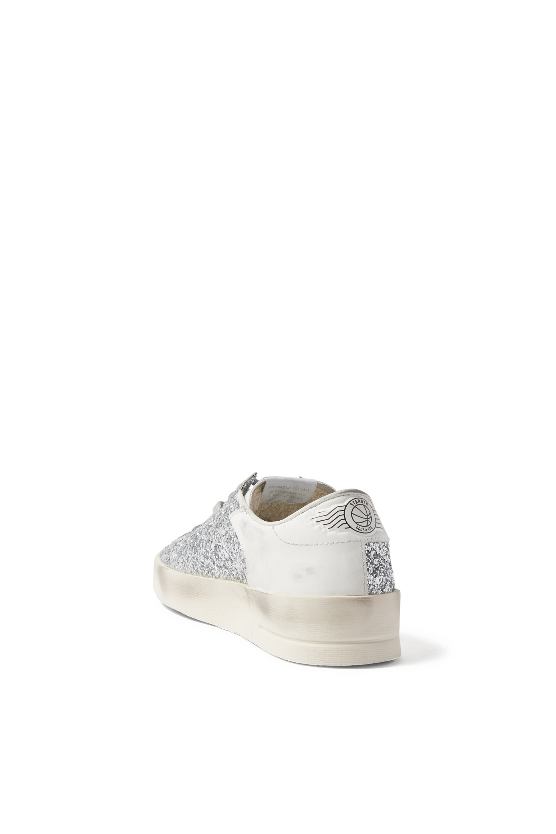 Stardan Glitter Leather Sneakers