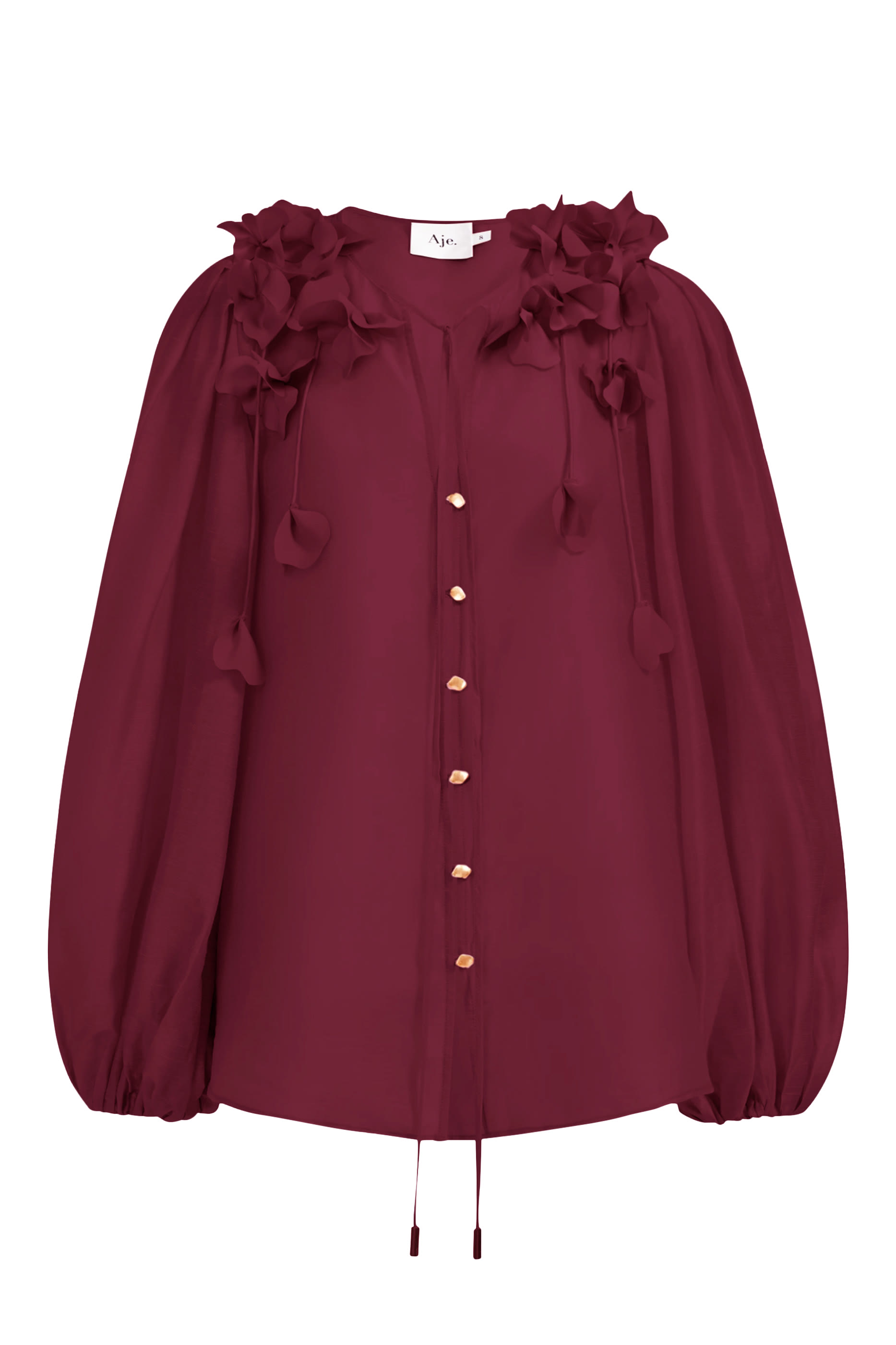  Camille Flower Blouse 