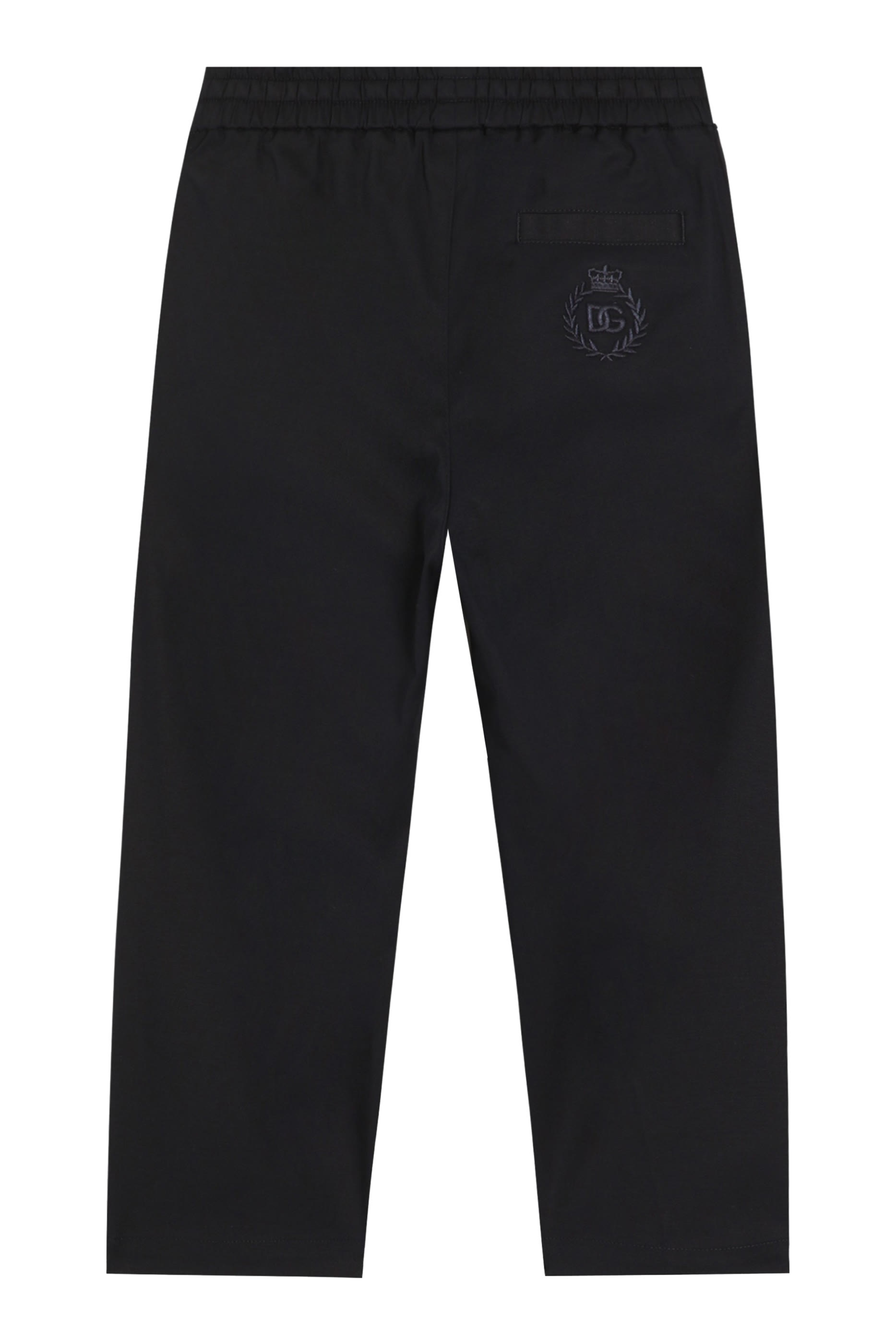 Kids Logo Embroidery Gabardine Pants