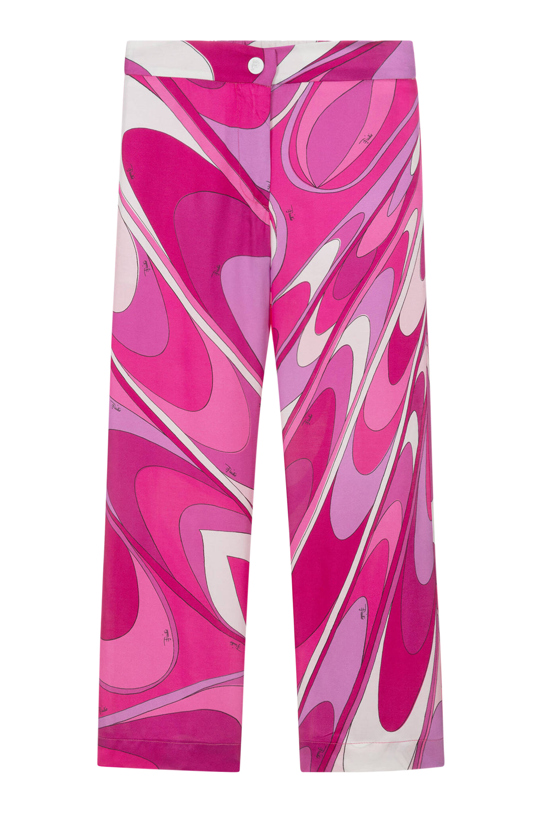 Kids Abstract-Print Straight Trousers