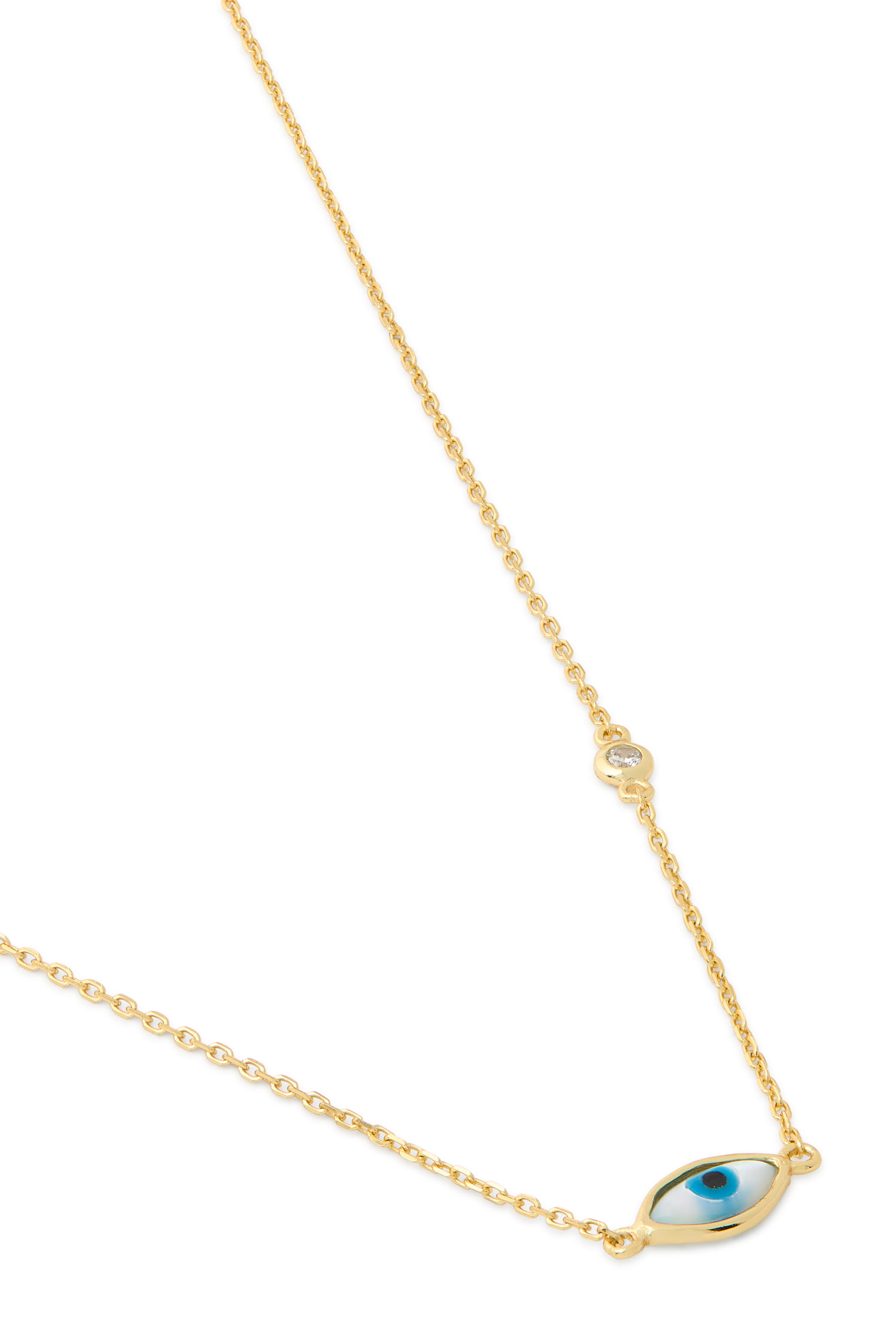 Madison Necklace, Gold-Plated Metal