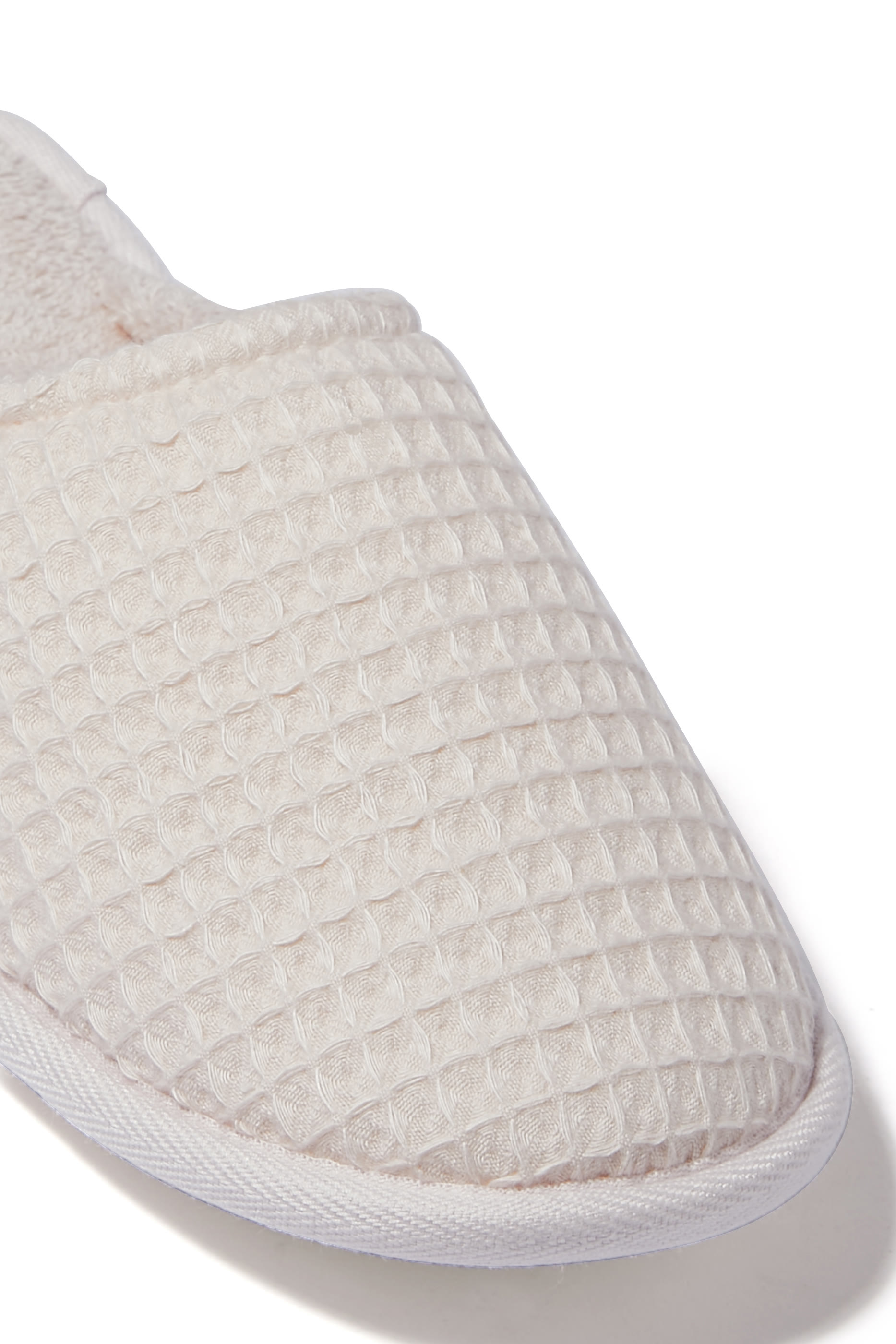 Waffle Towelling Slippers