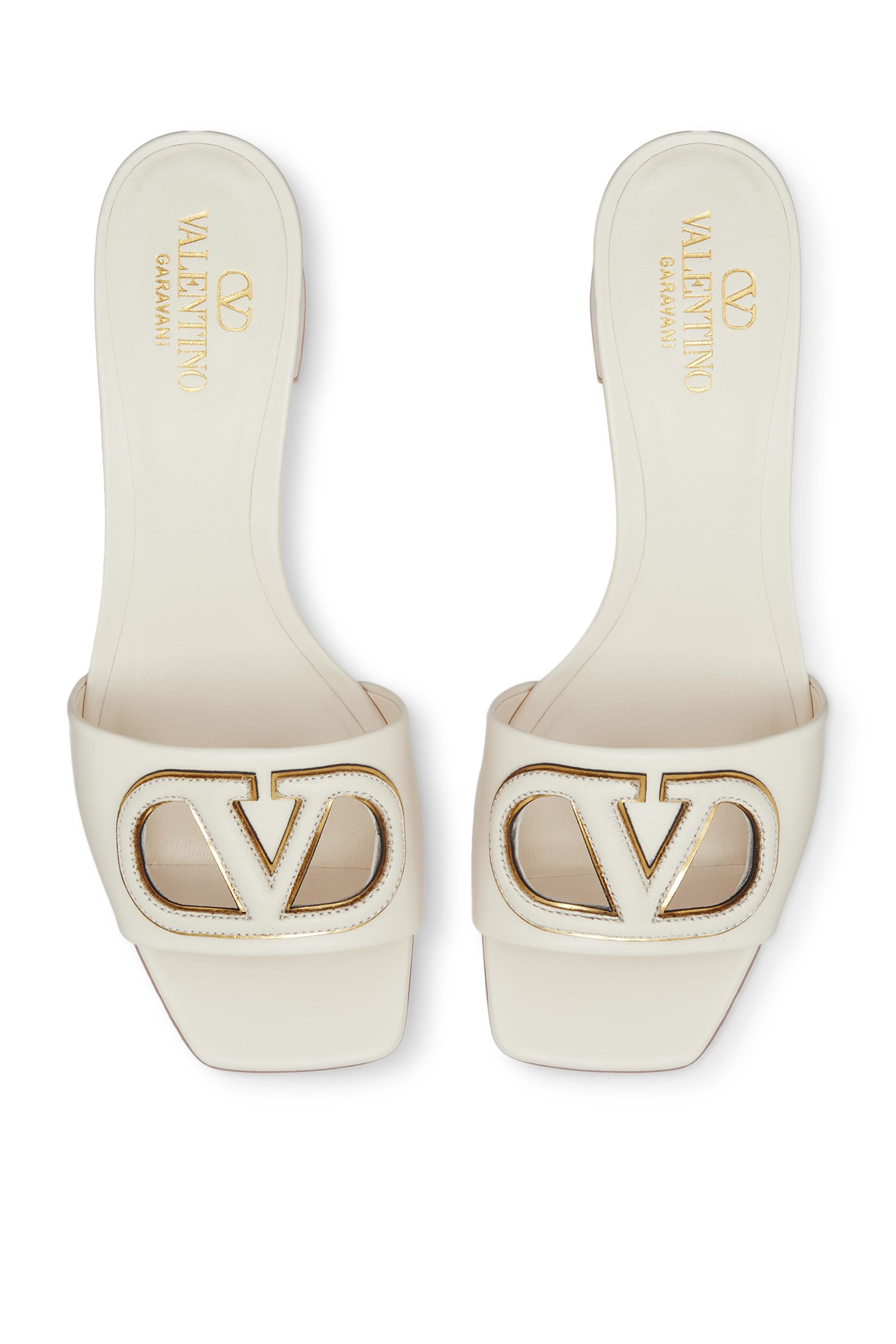 VLogo 70 Cut-Out Heeled Sandals