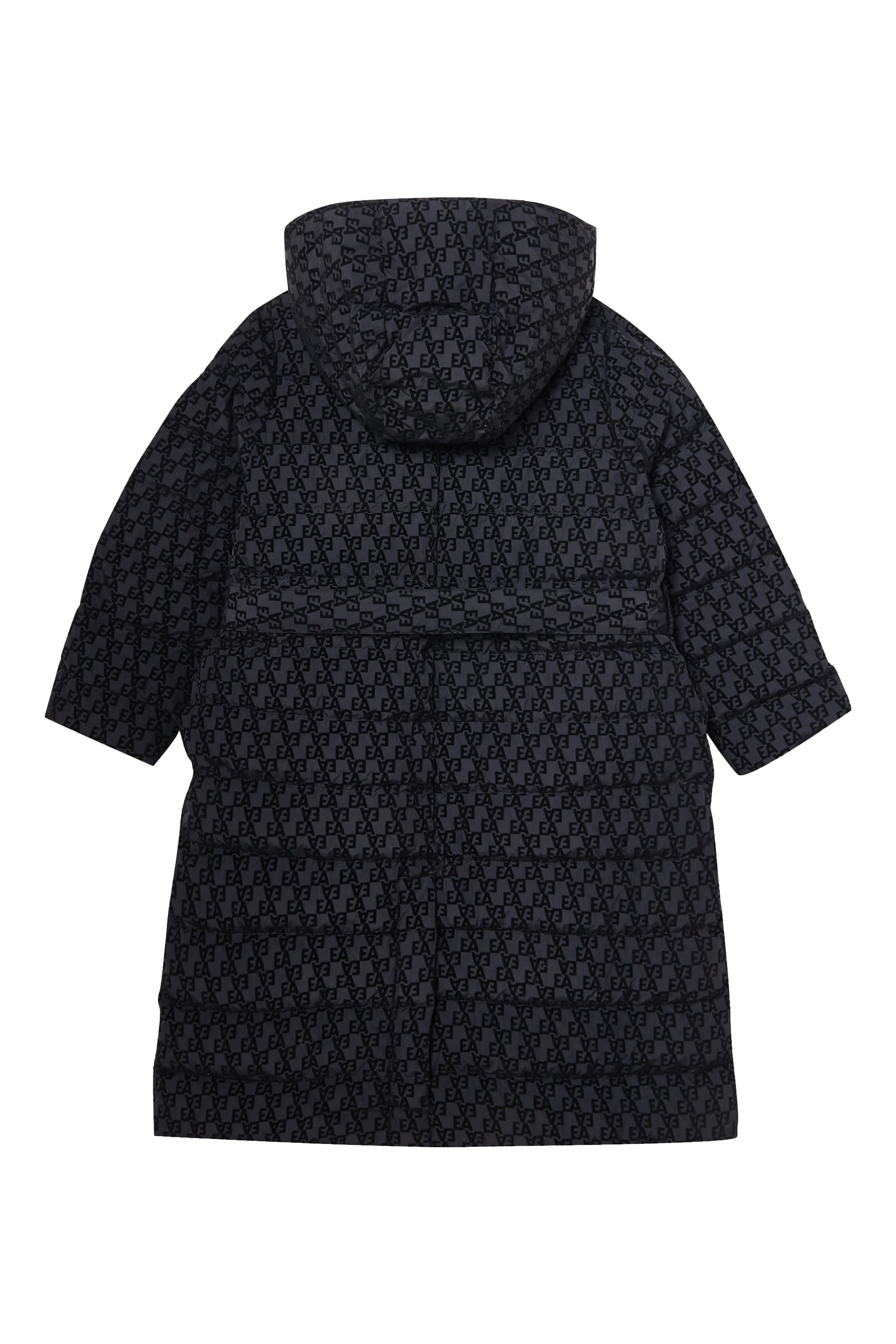 Kids Hooded Long Jacket