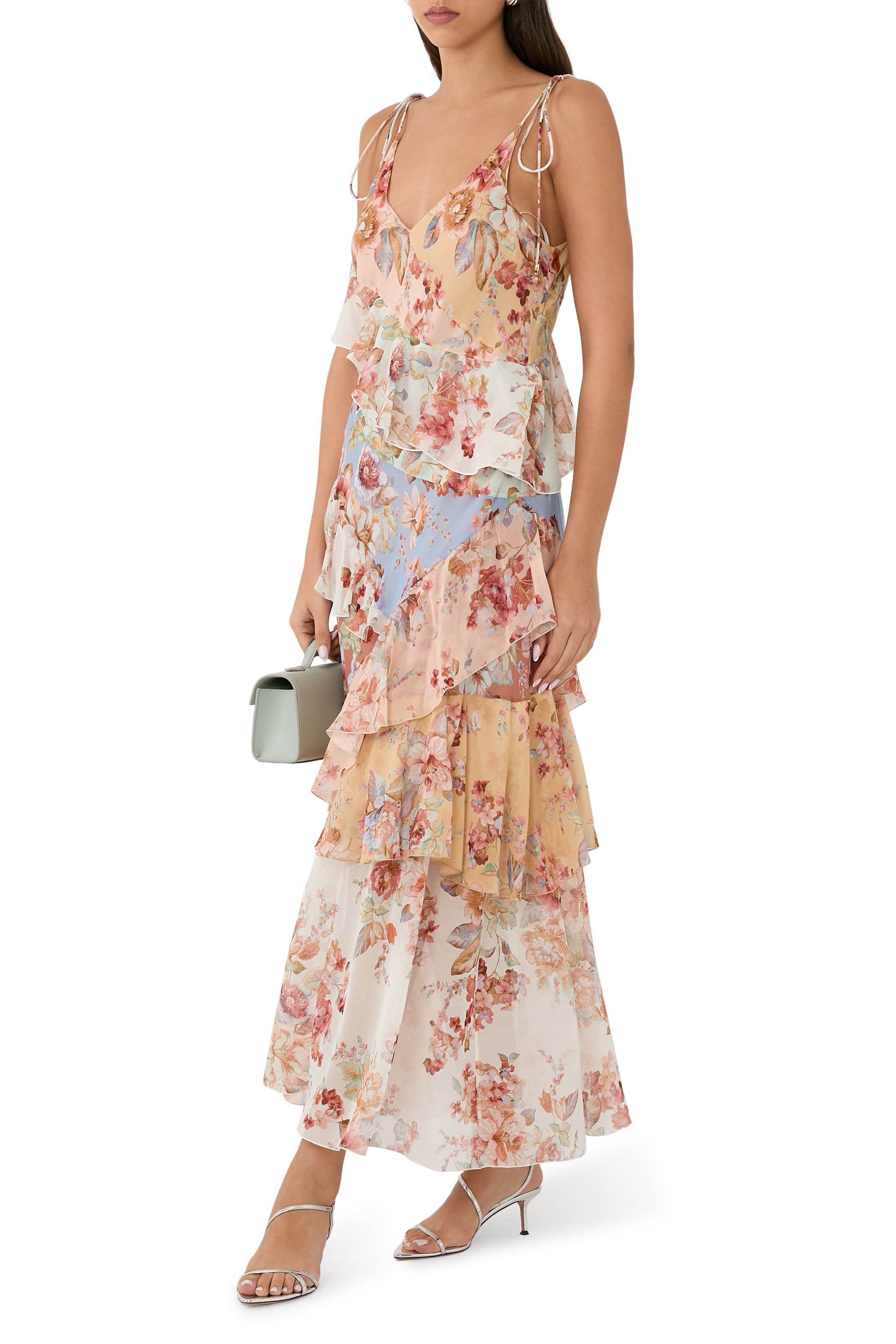 Awaken Frilled Slip Dress 