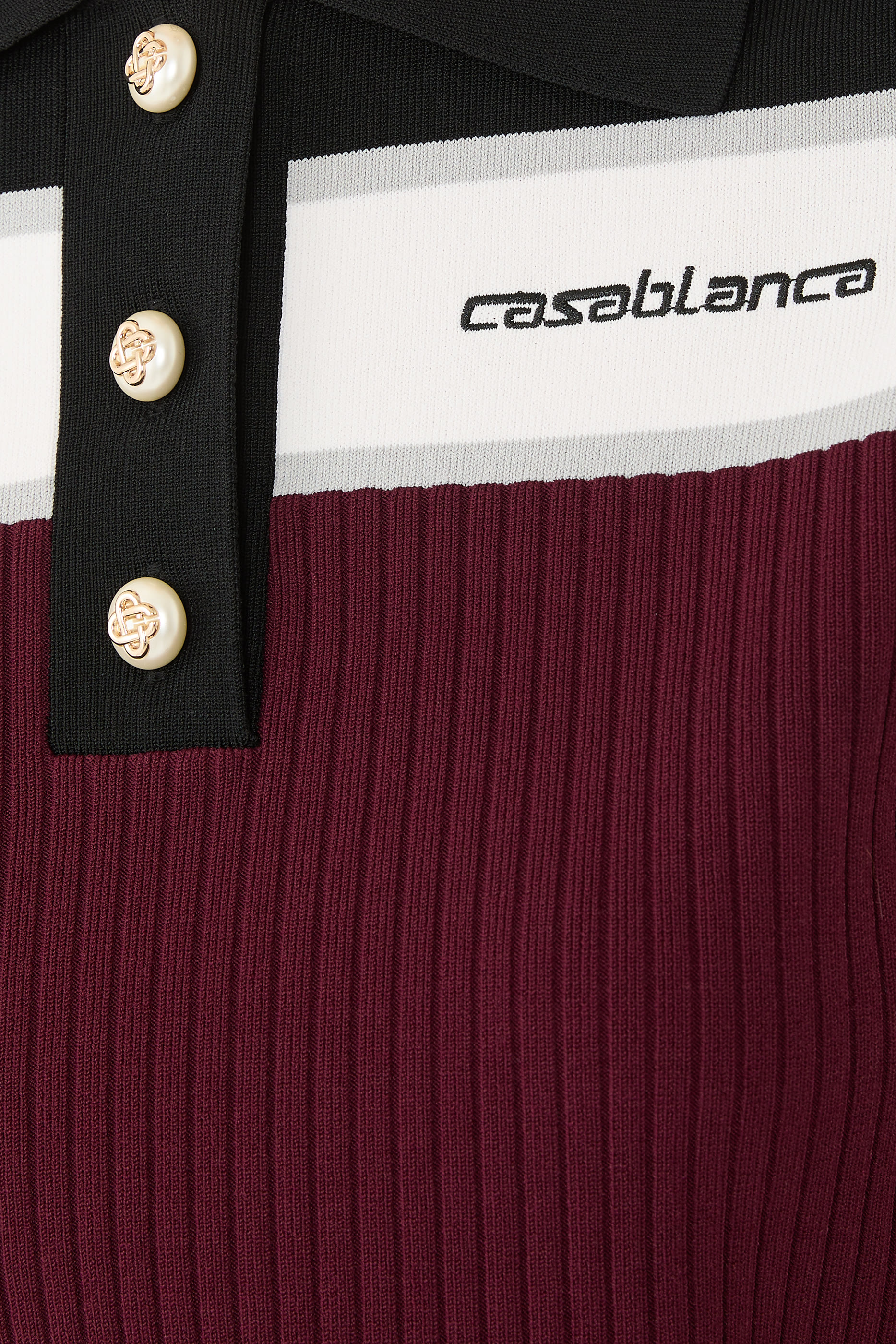 Striped Short-Sleeve Polo Shirt 