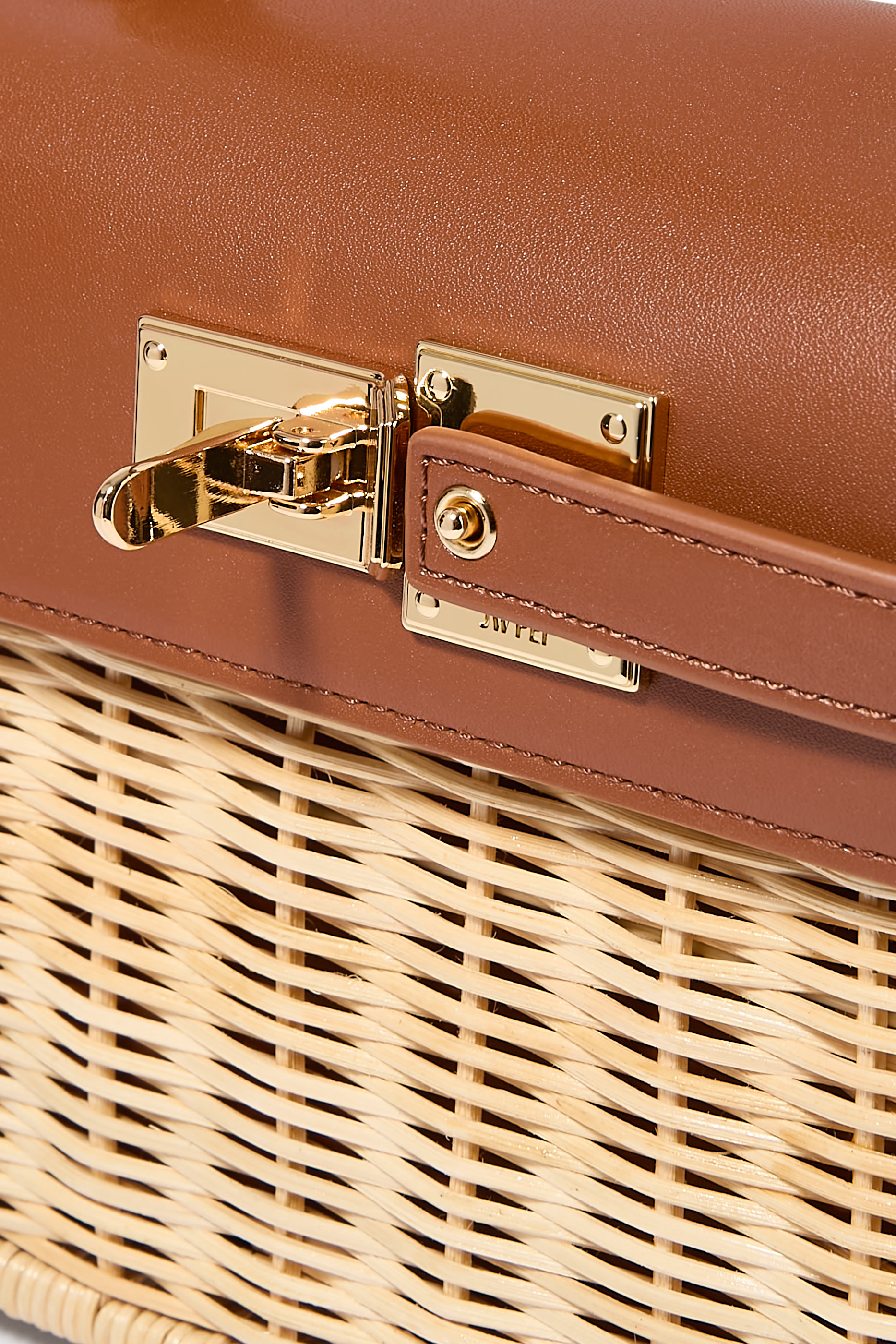 Elise Natural Rattan Weaving Handbag