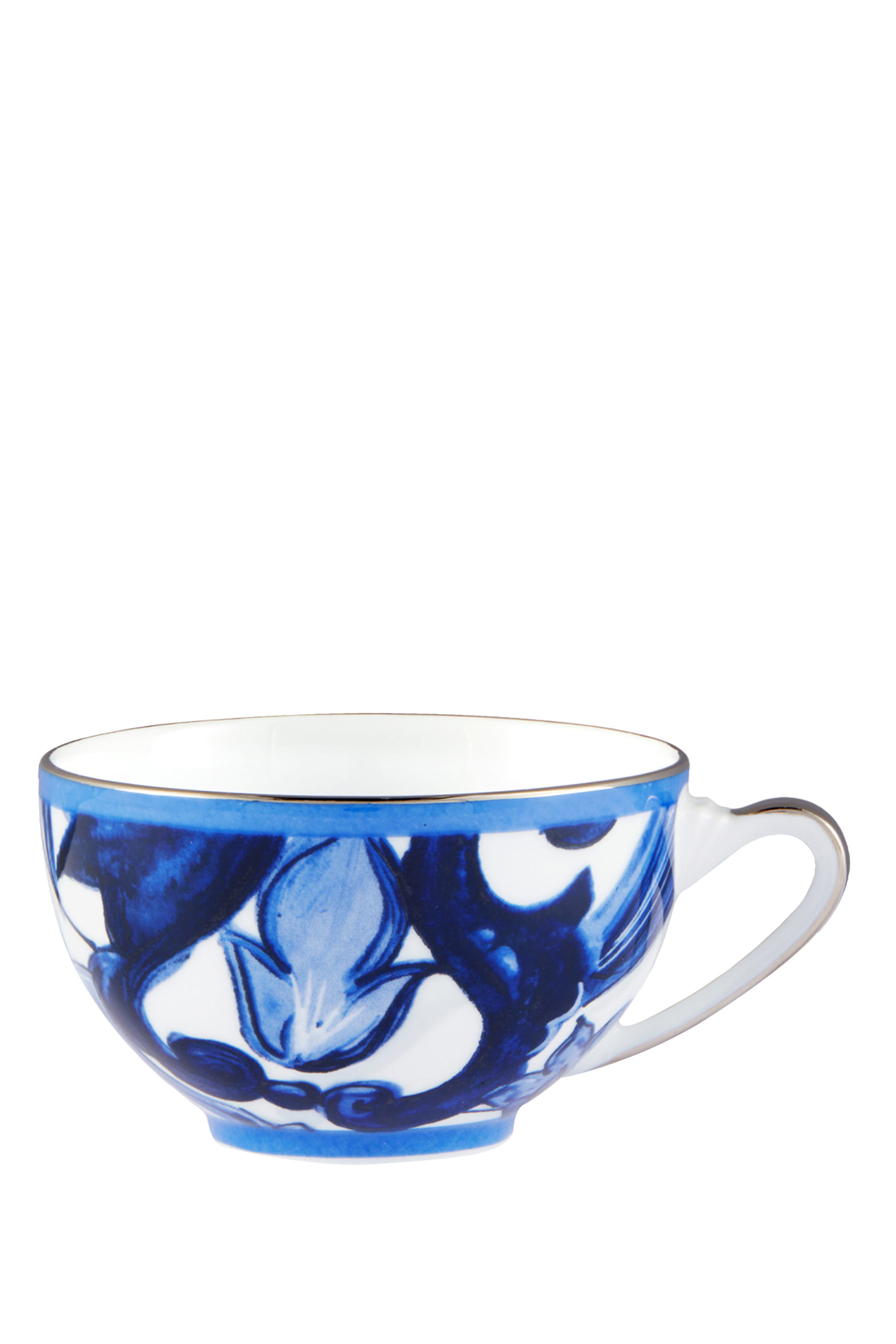 Blu Mediterraneo Foglie Tea Cup & Saucer Set