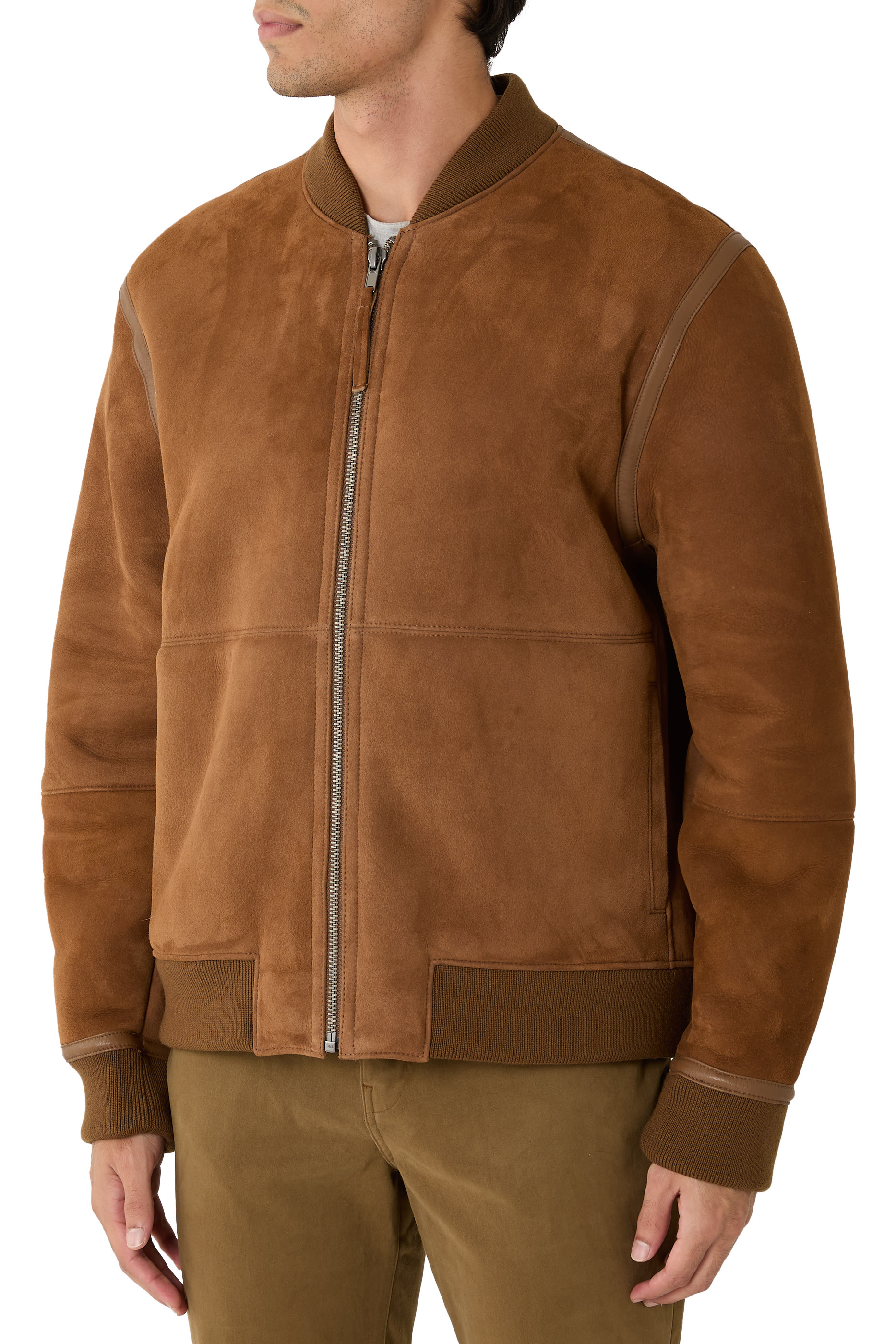Shearling Bomber Jacket
