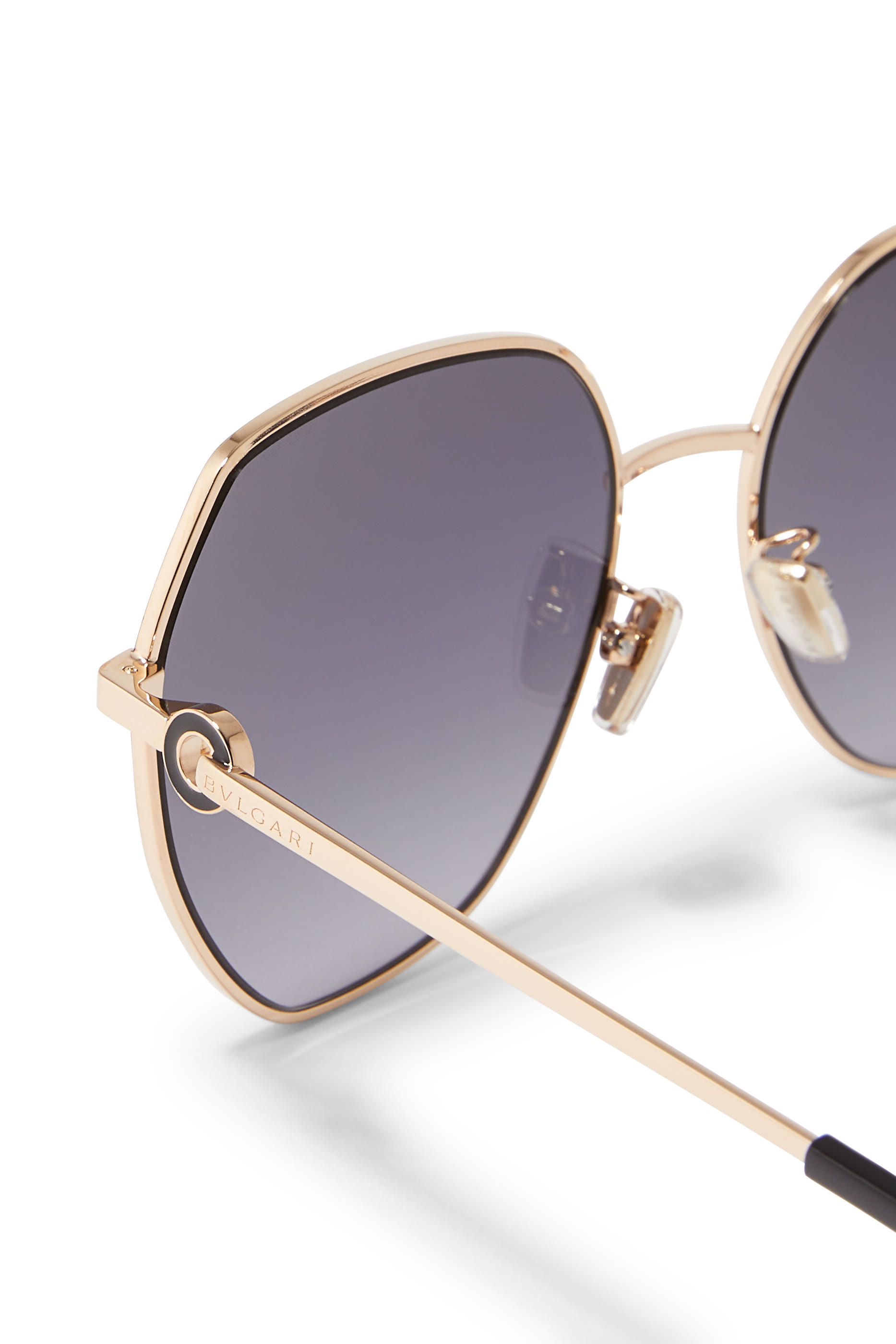 Bvlgari Bvlgari Rose Round Sunglasses