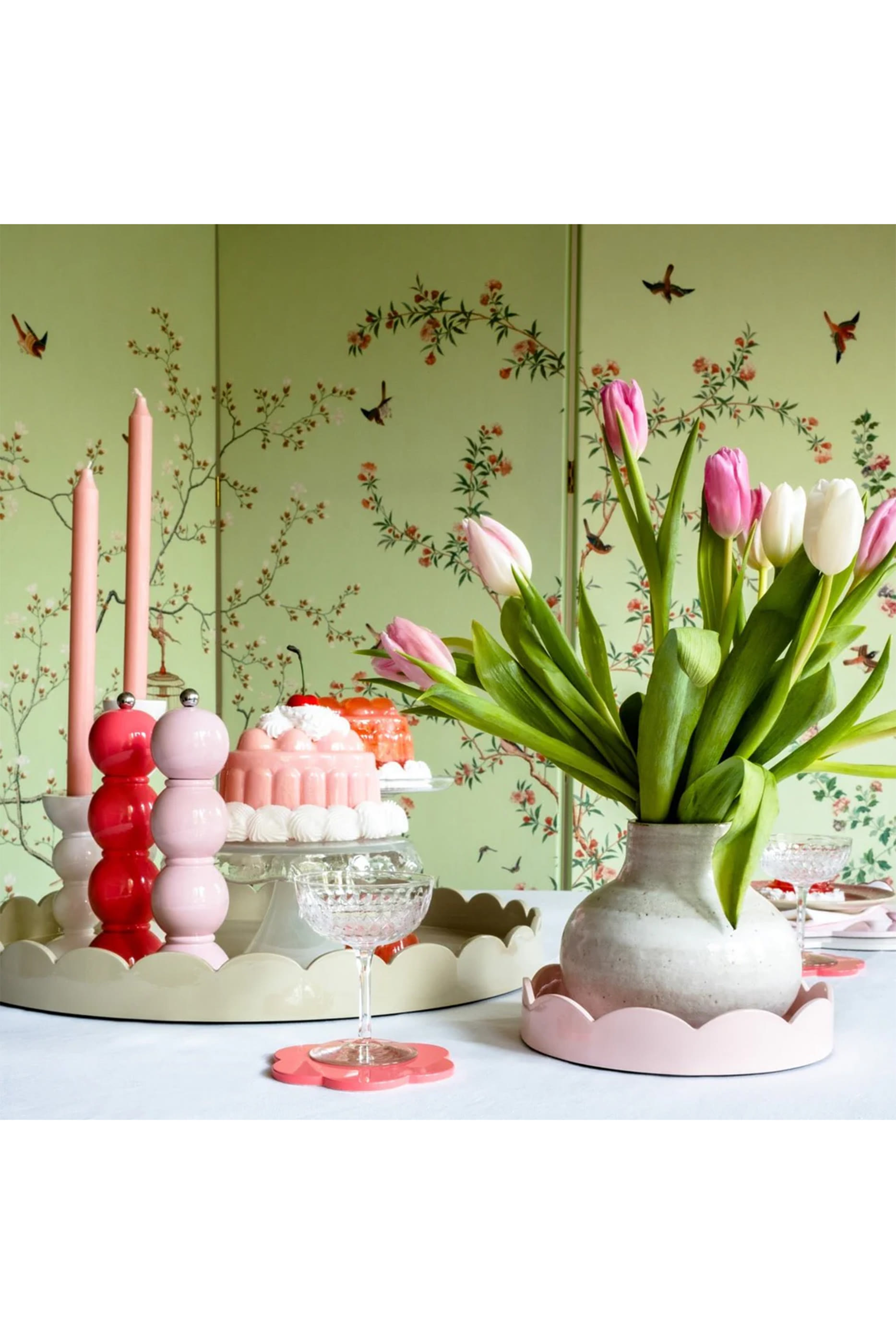 Scallop Coasters Set