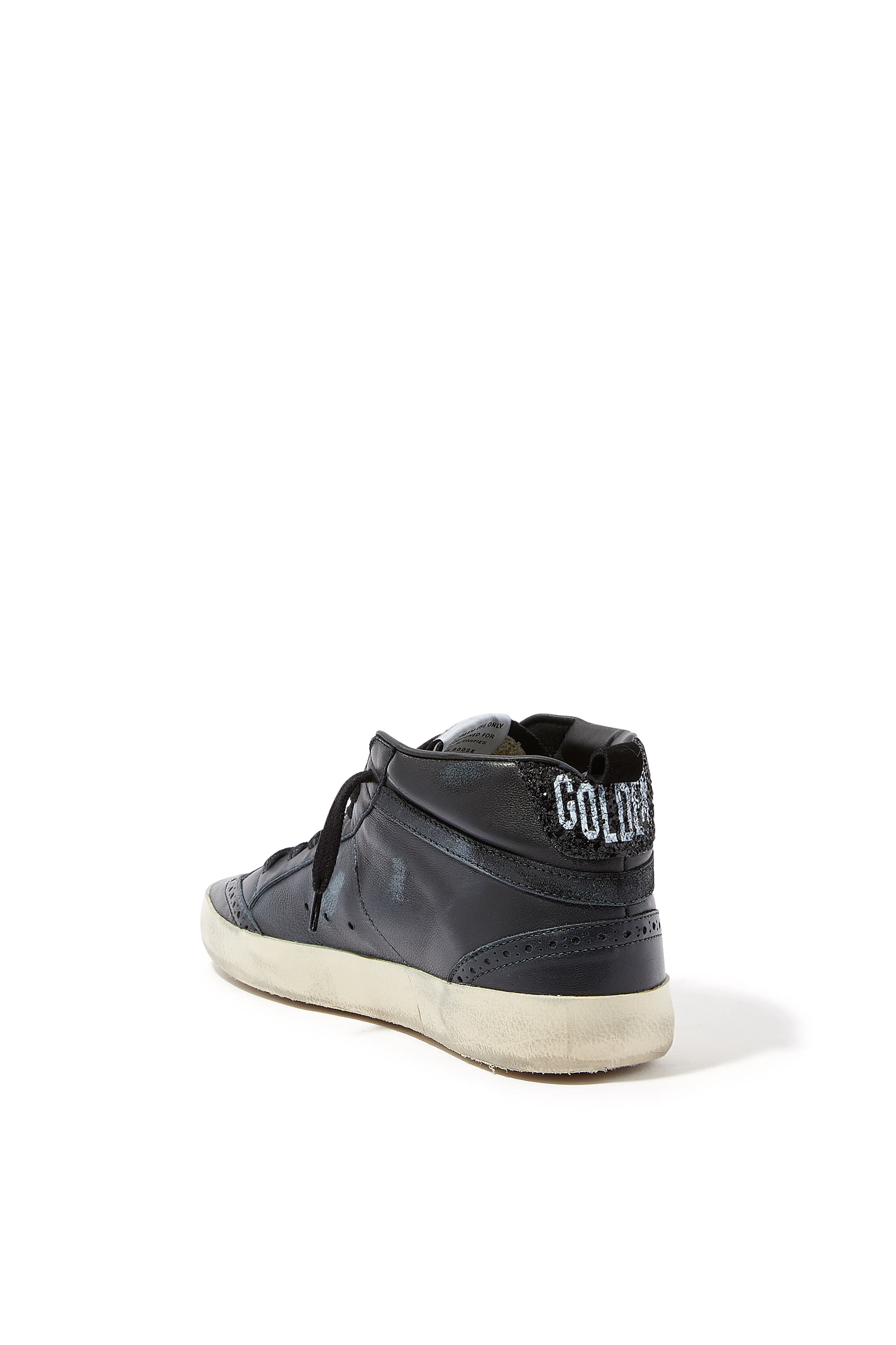 Mid Star Leather Sneakers