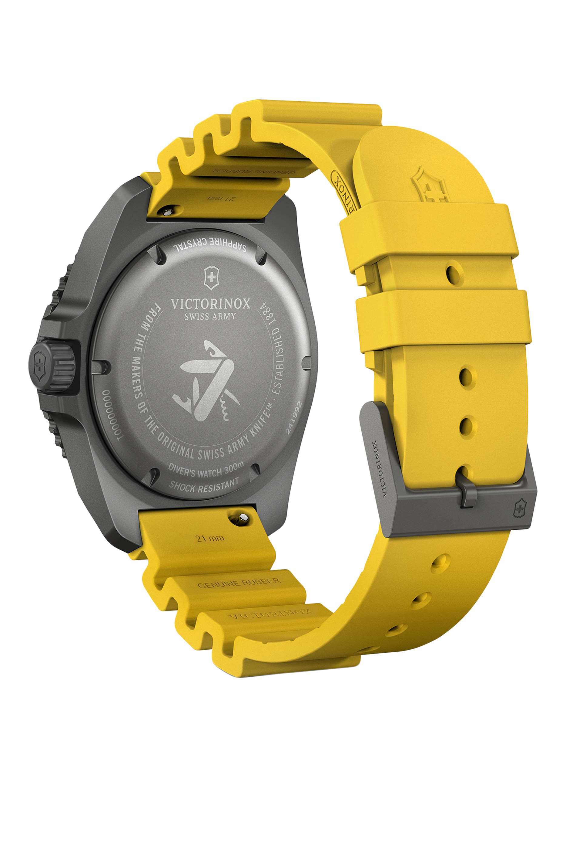 Dive Pro Quartz Watch, Rubber & Titanium