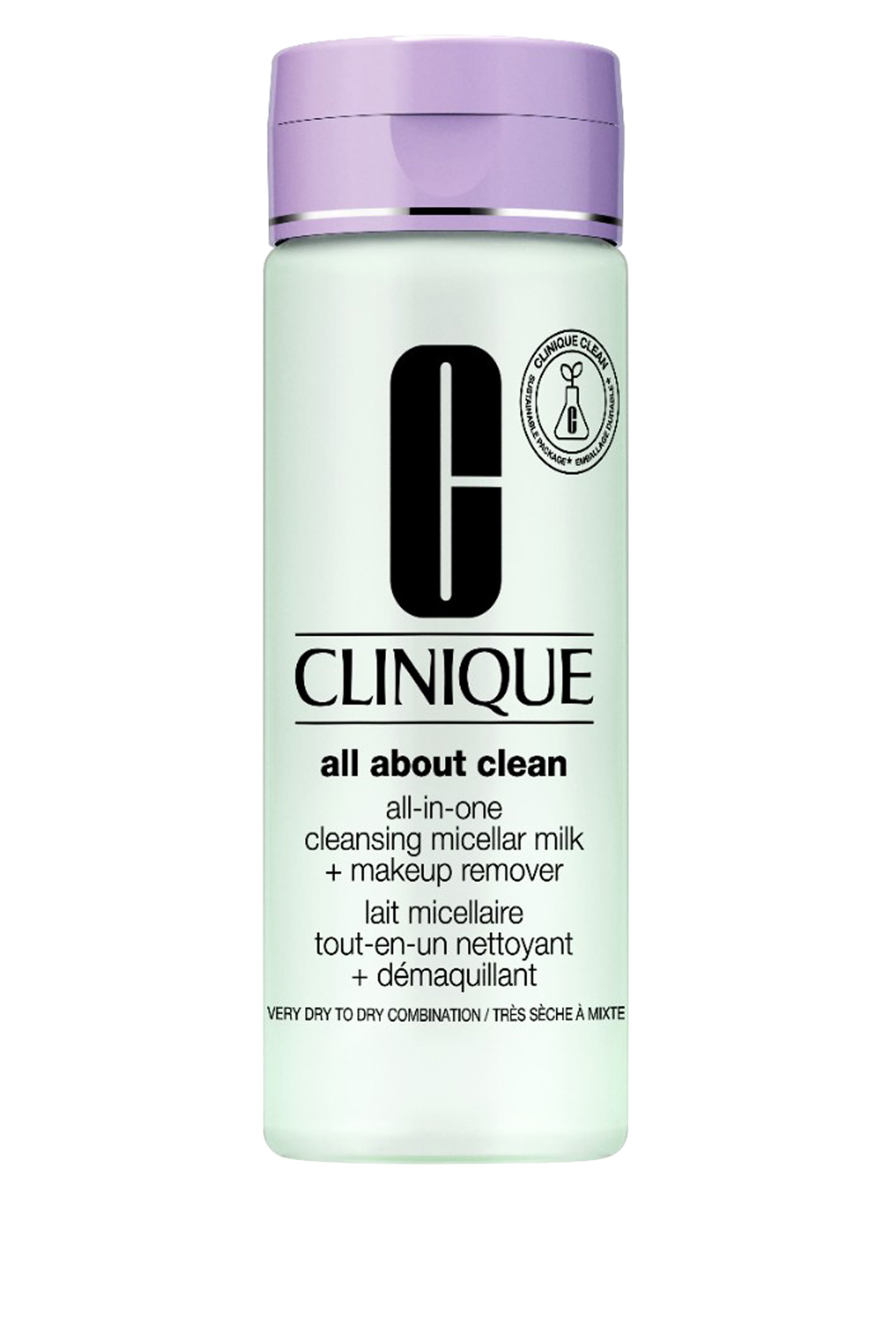 All About Clean&trade; All-in-One Cleansing Micellar Milk + Makeup Remover