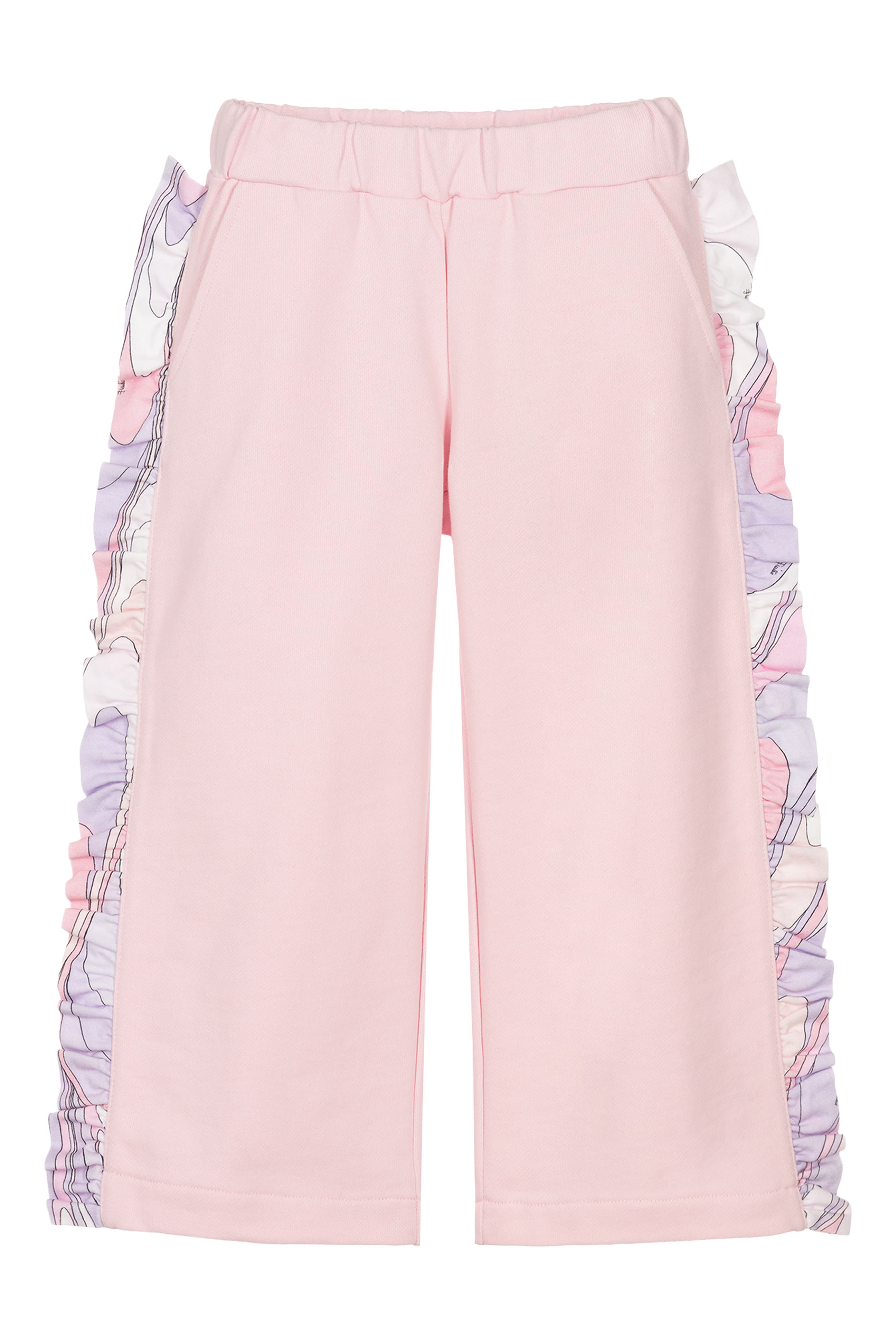 Kids Ruffle Wide-Leg Sweatpants
