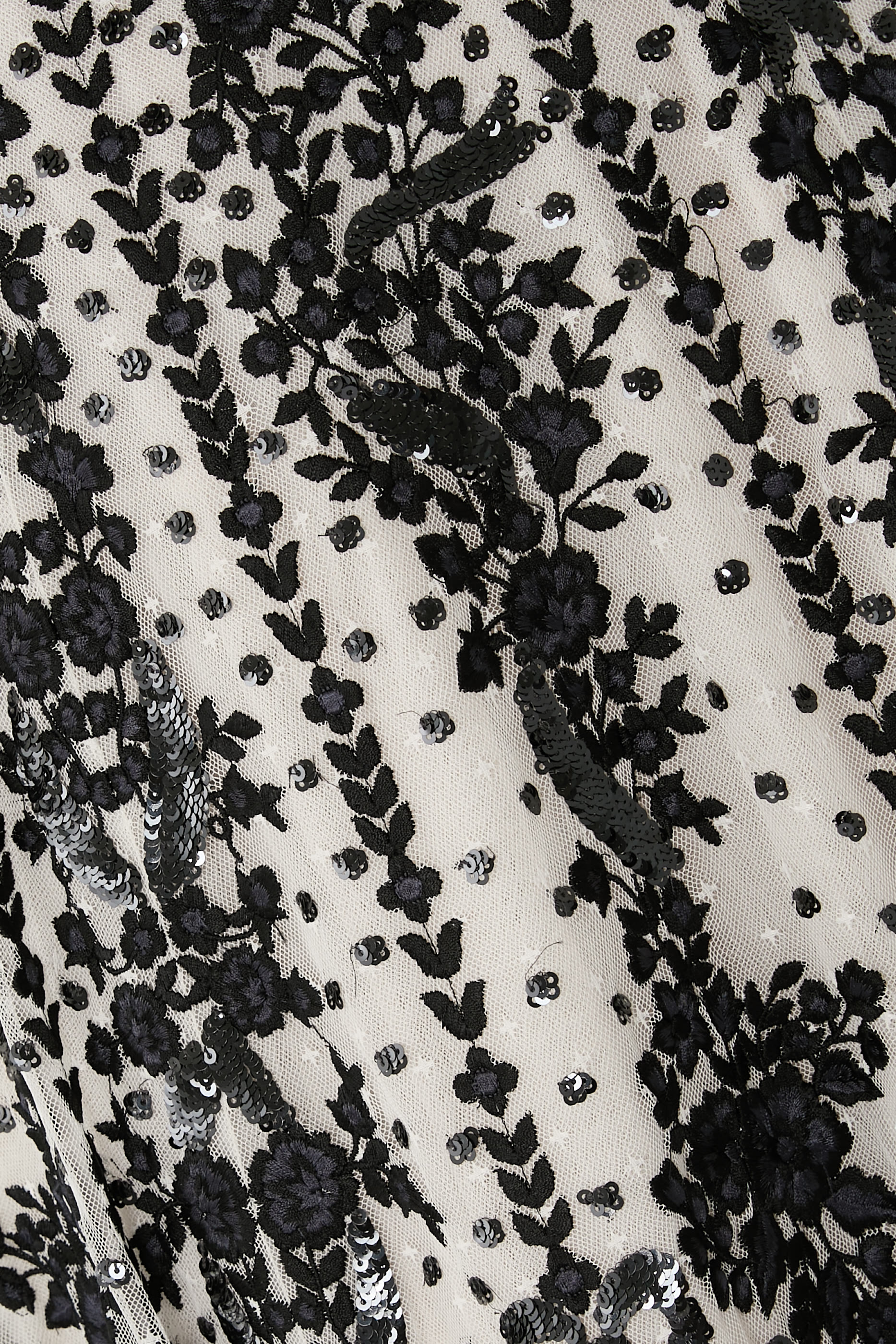 Adeline Round Neck Ankle Gown