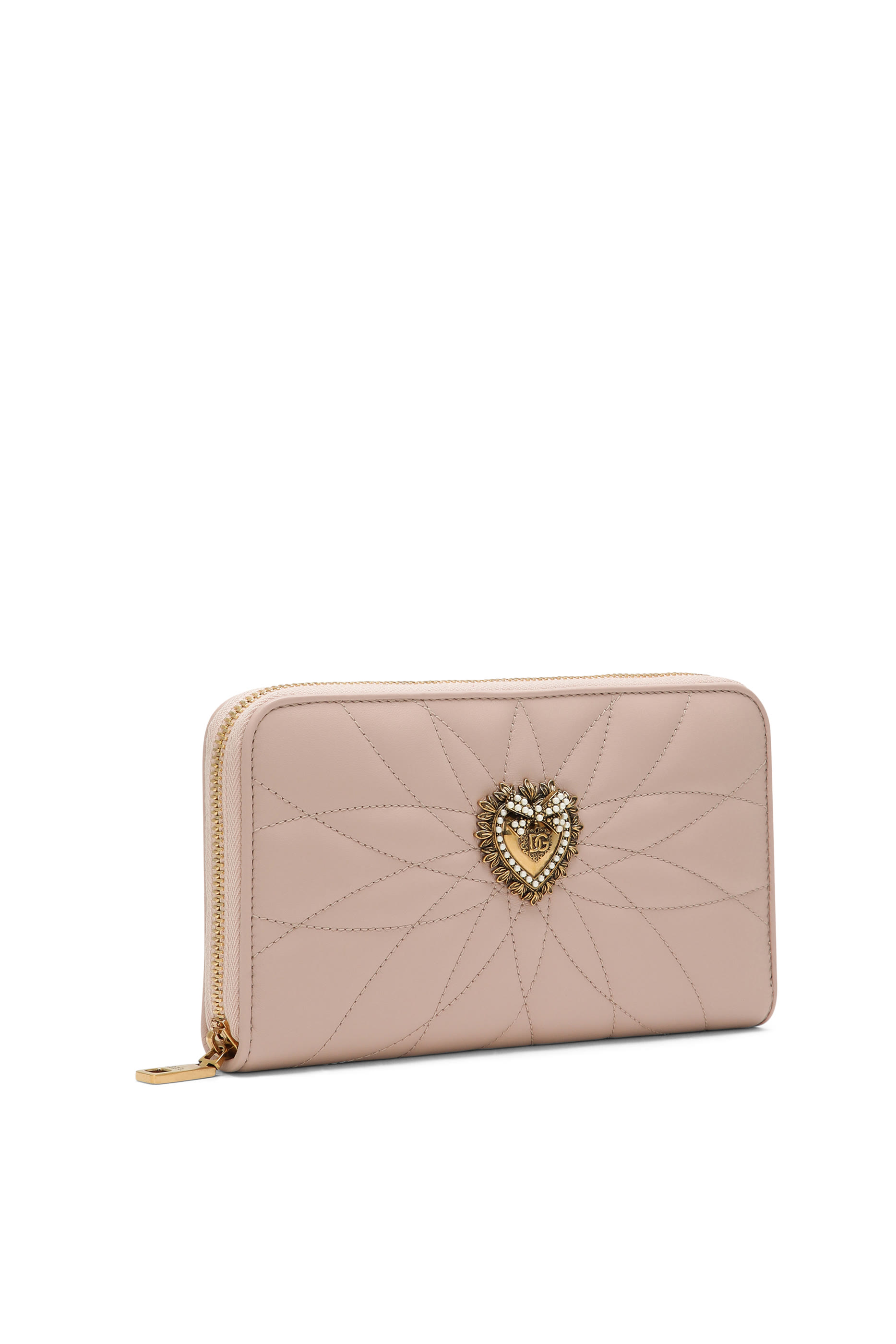 Zip-Around Devotion Wallet in Nappa Leather