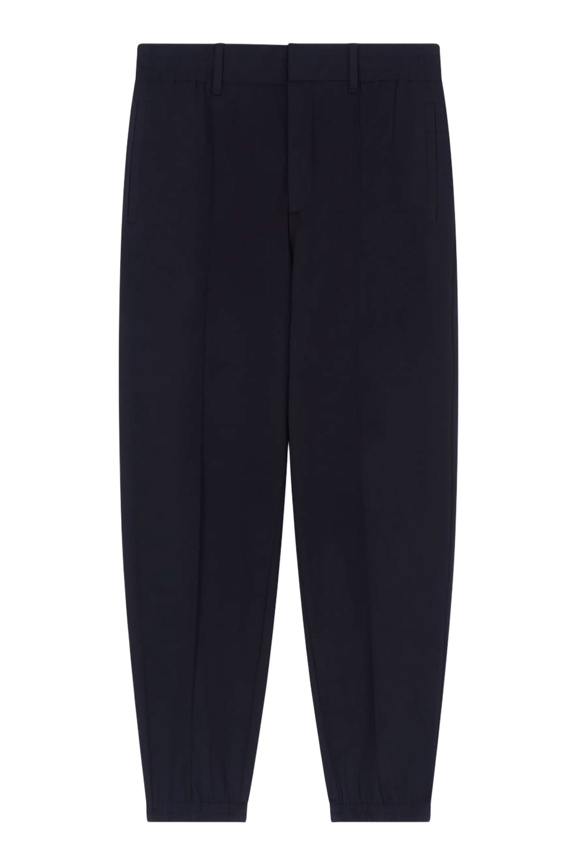 Stretch-Nylon Trousers With Elasticated Hem