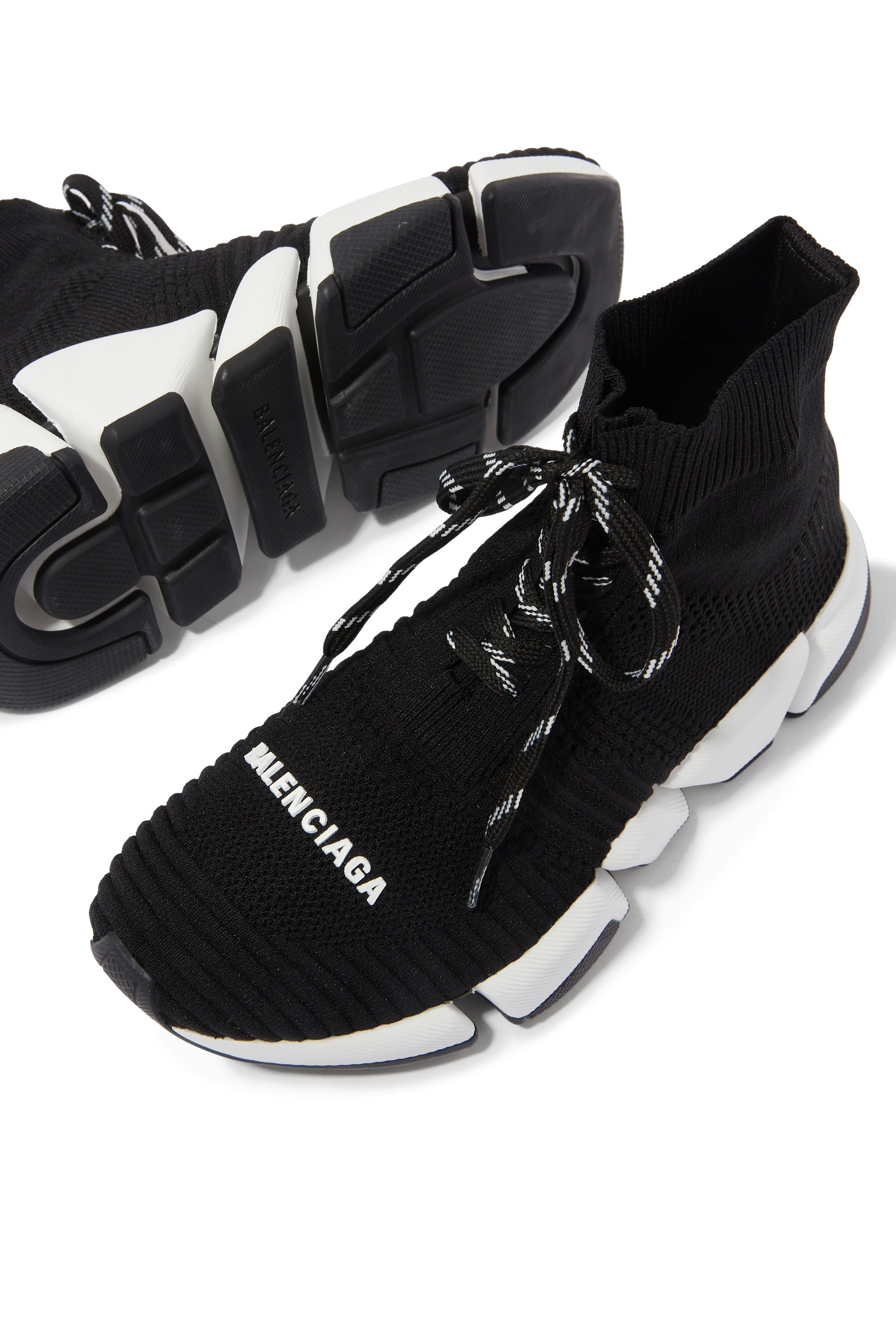 Speed 2.0 Lace-Up Recycled Knit Sneakers