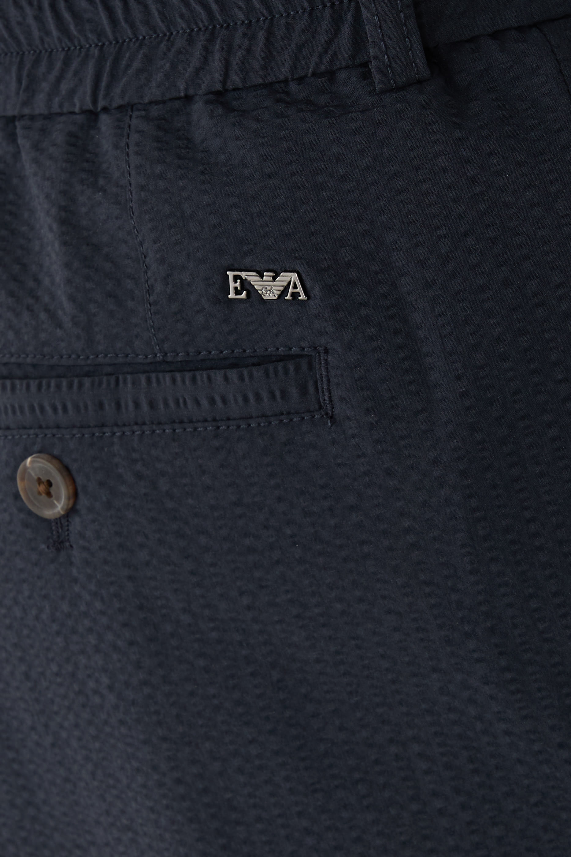 Nylon Seersucker Bermuda Shorts