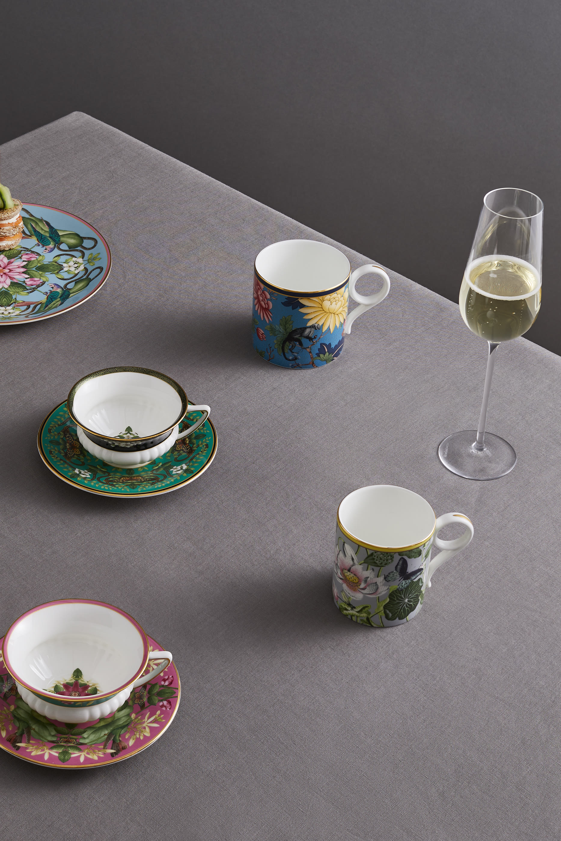 Wonderlust Sapphire Garden Mug