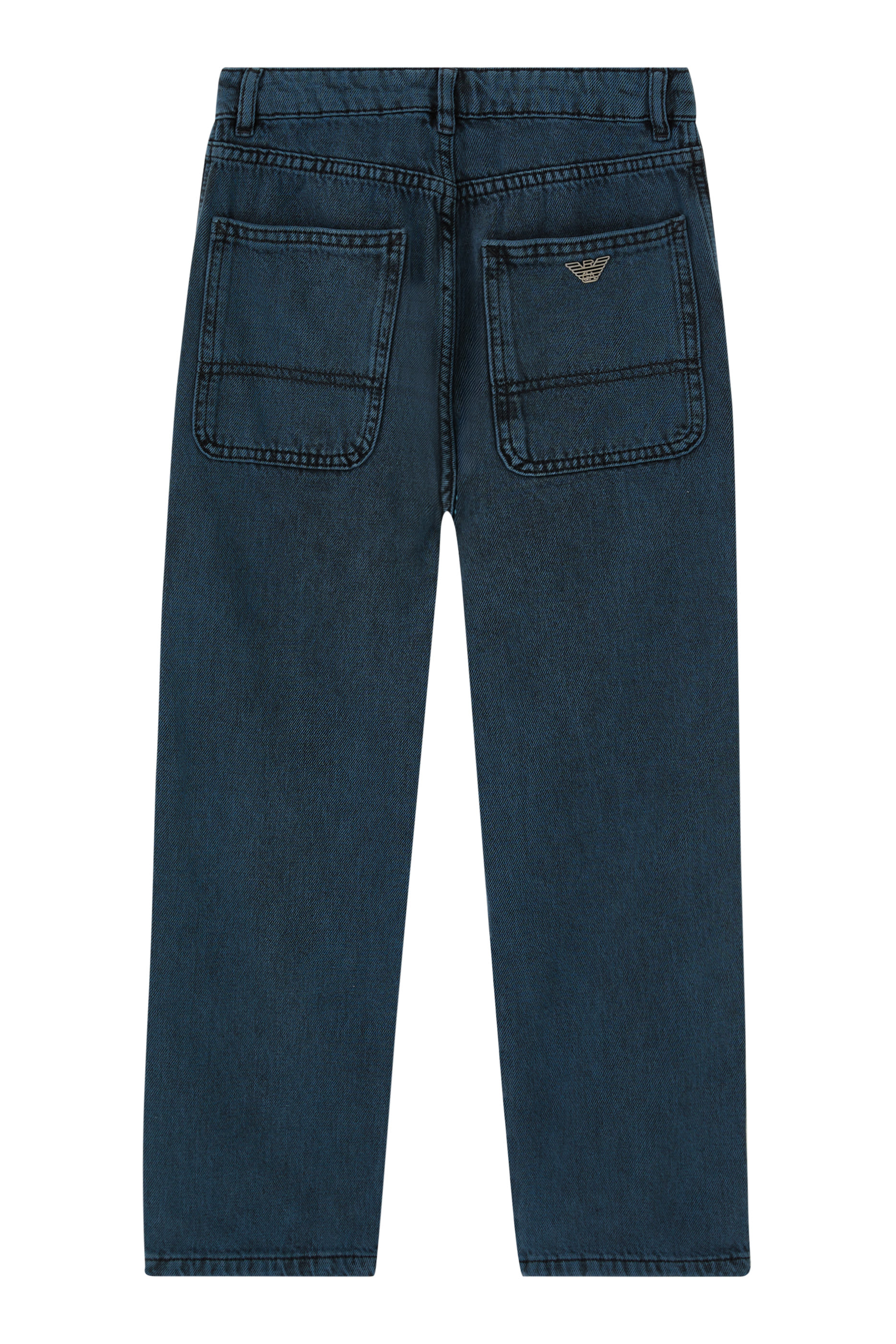 Kids 5 Pockets Denim Jeans